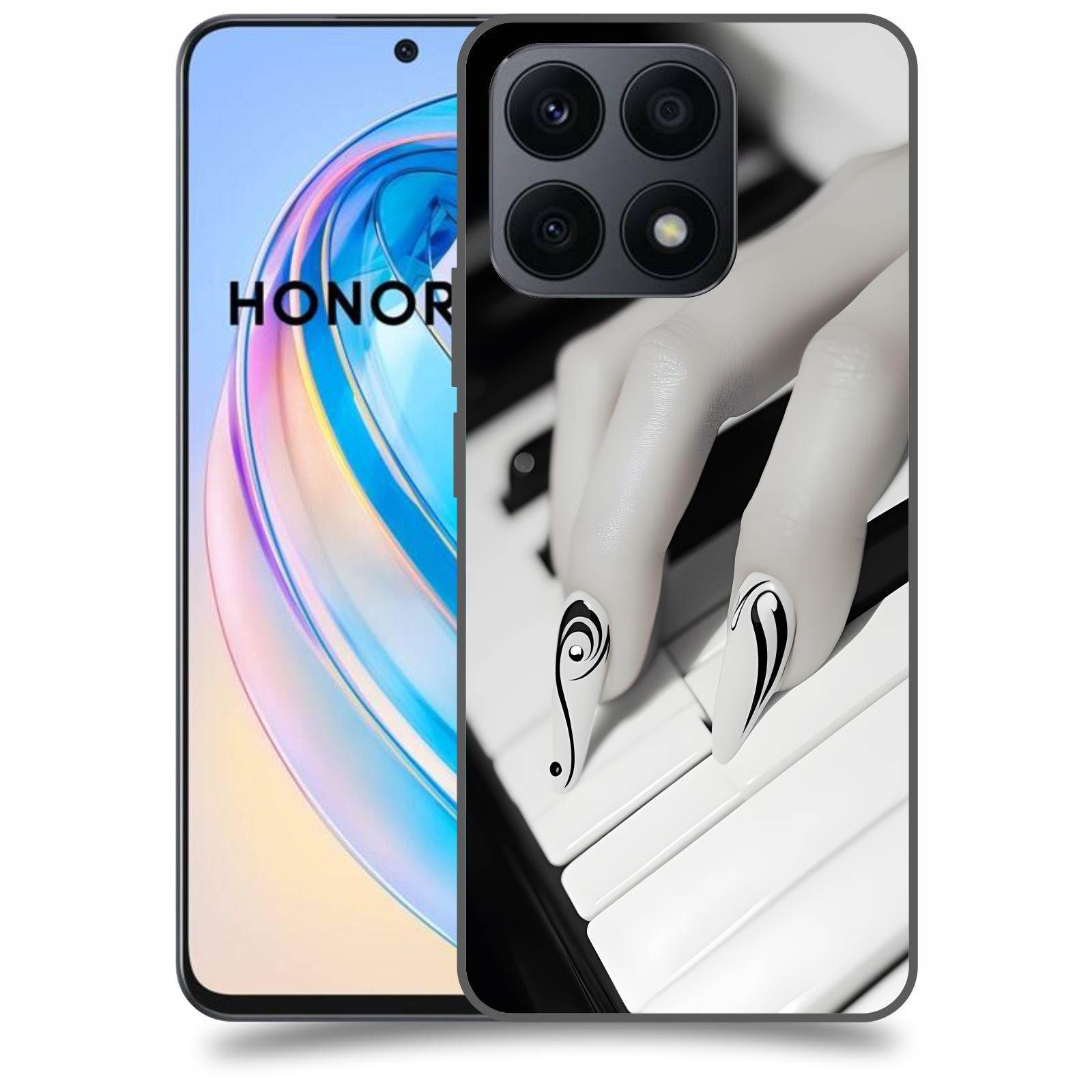 ACOVER Kryt na mobil Honor X8a - Piano