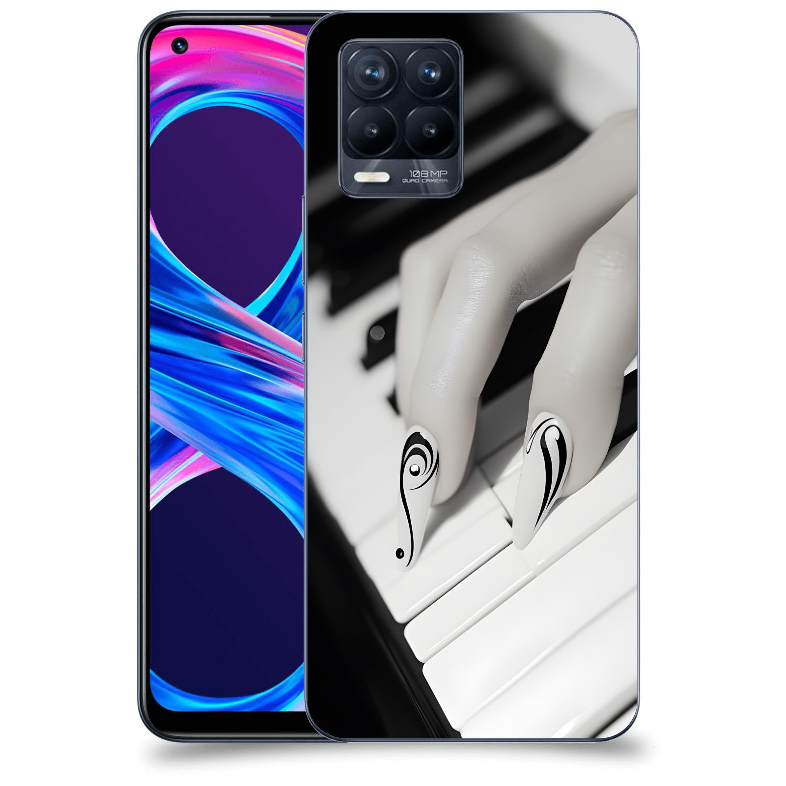 ACOVER Kryt na mobil Realme 8 Pro - Piano