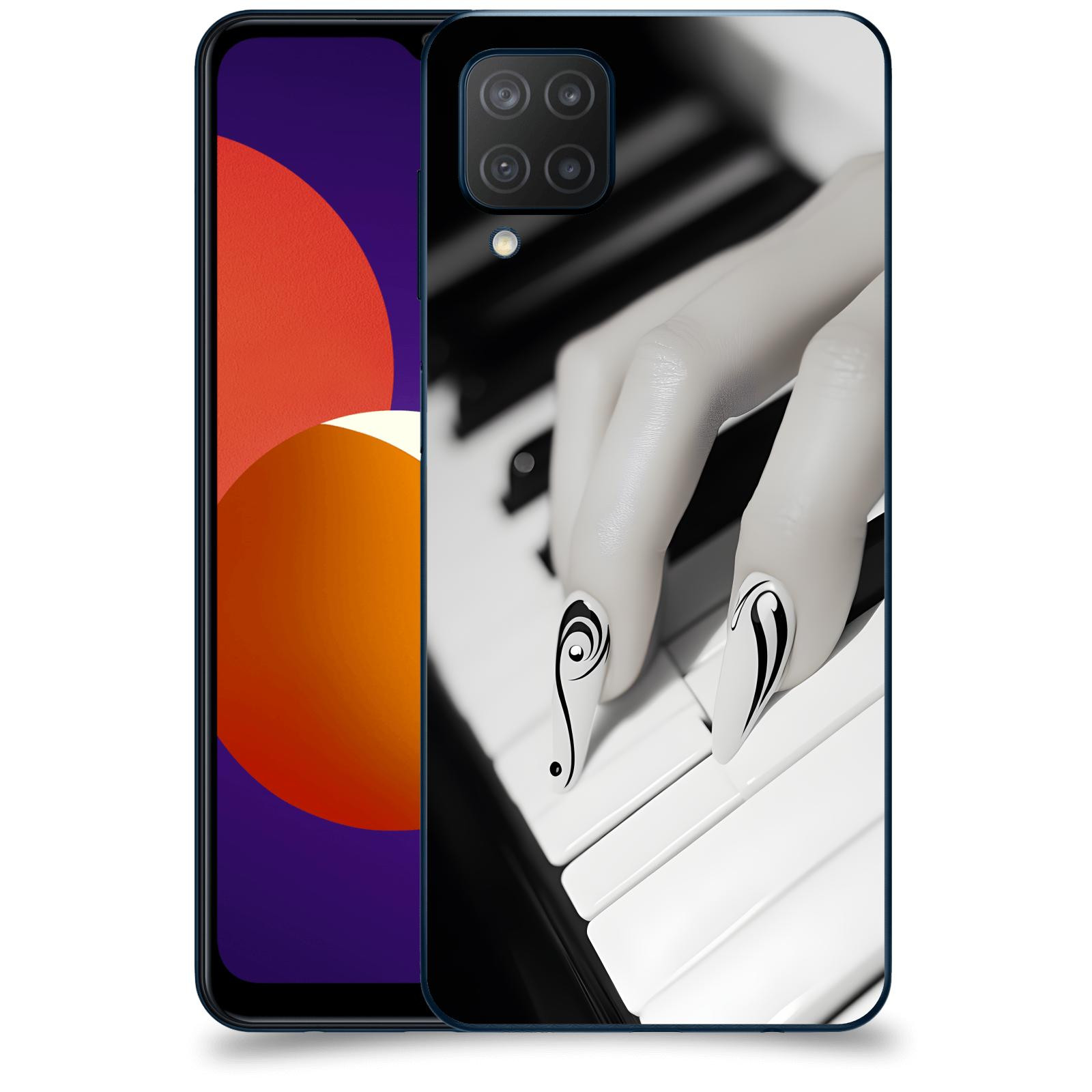 ACOVER Kryt na mobil Samsung Galaxy M12 M127F - Piano