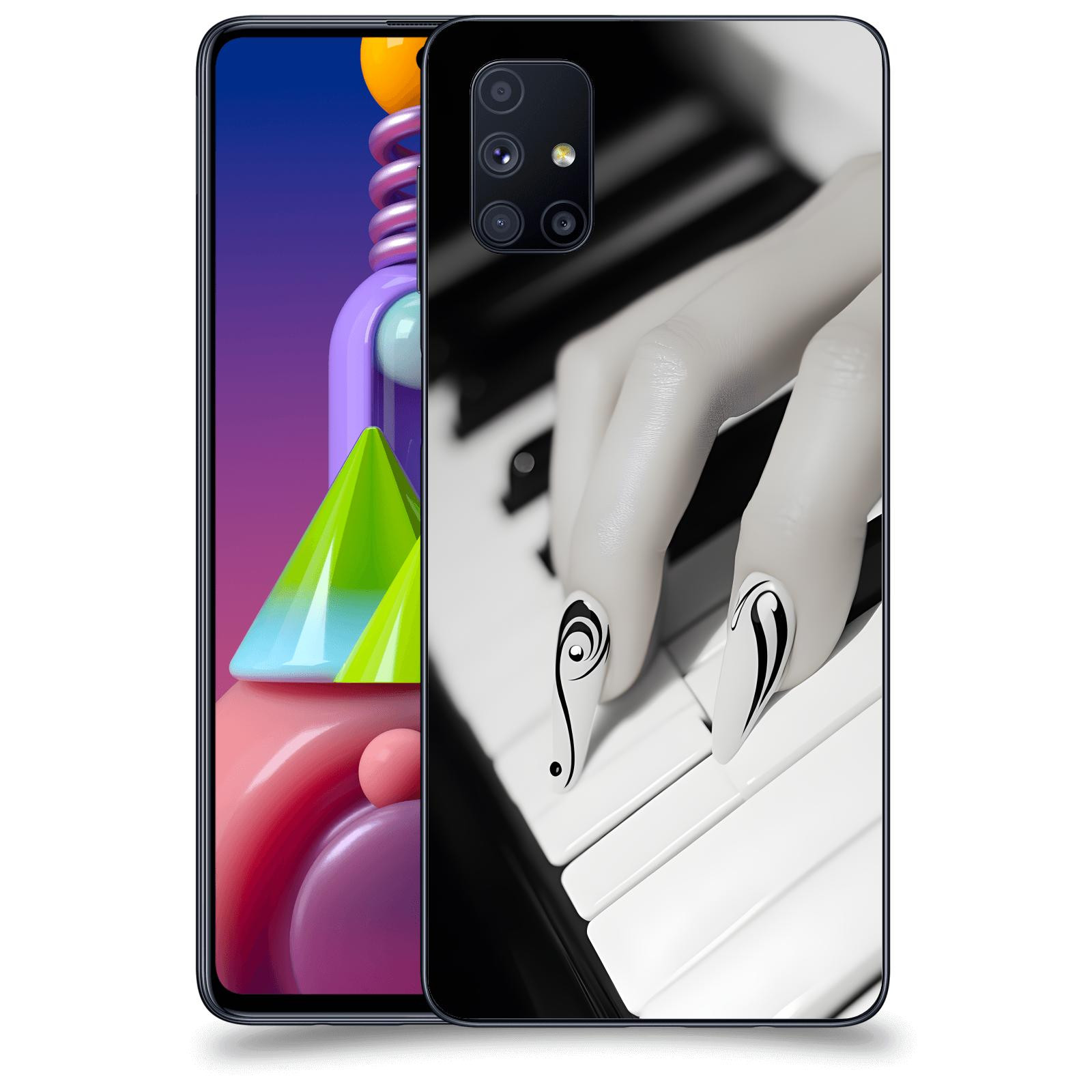 ACOVER Kryt na mobil Samsung Galaxy M51 M515F - Piano