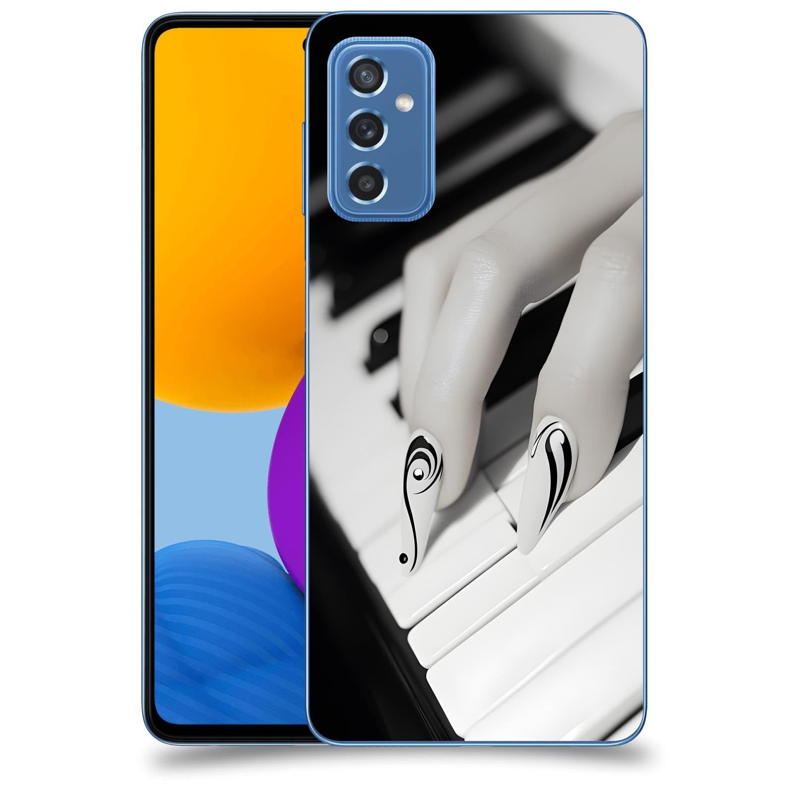 ACOVER Kryt na mobil Samsung Galaxy M52 5G - Piano