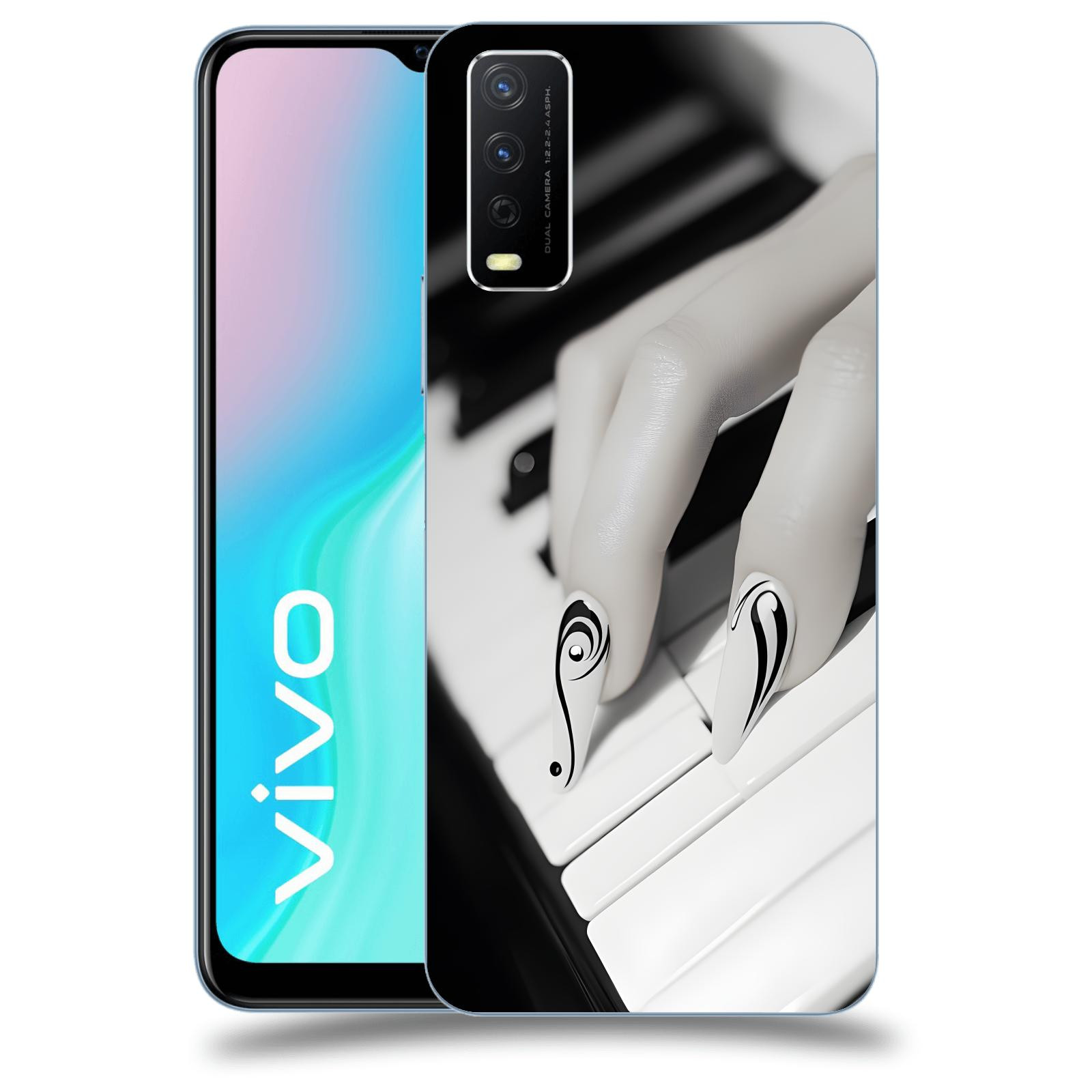 ACOVER Kryt na mobil Vivo Y11s - Piano