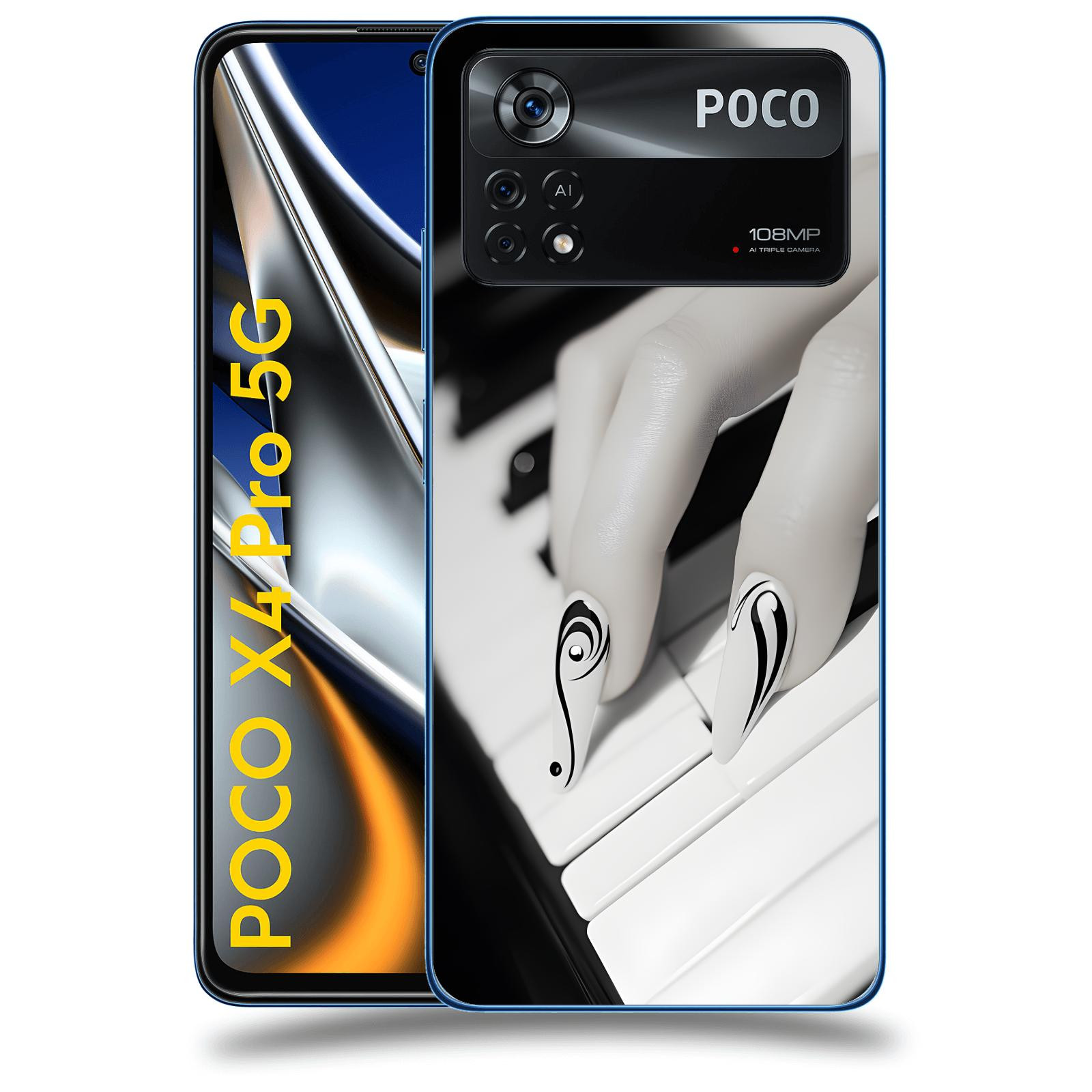 ACOVER Kryt na mobil Xiaomi Poco X4 Pro 5G - Piano