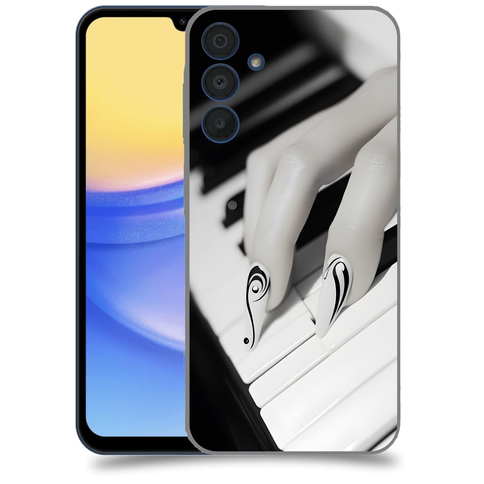 ACOVER Kryt na mobil Samsung Galaxy A15 5G - Piano