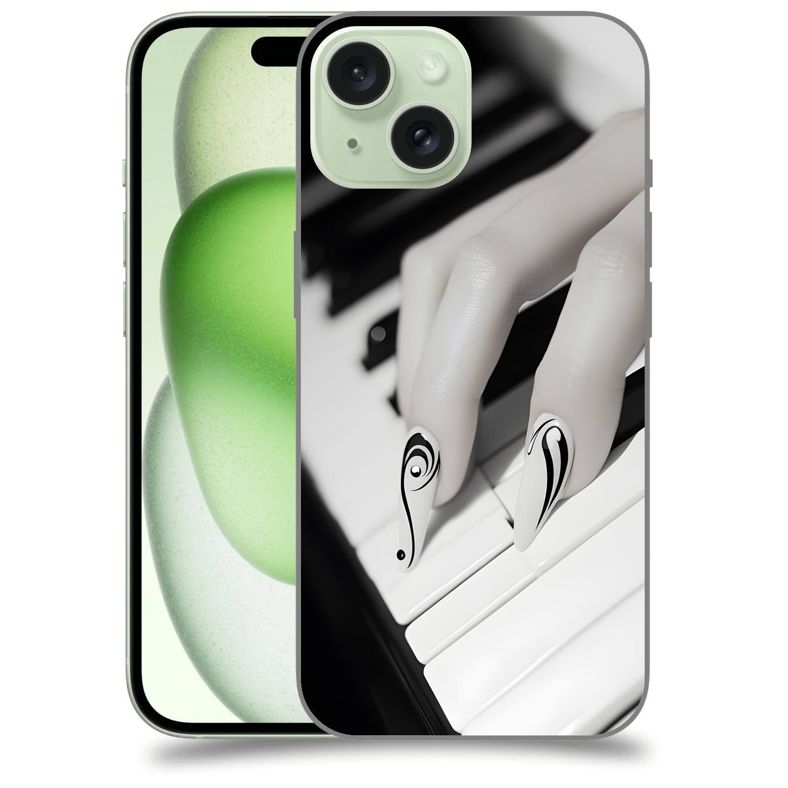 ACOVER Kryt na mobil Apple iPhone 15 - Piano
