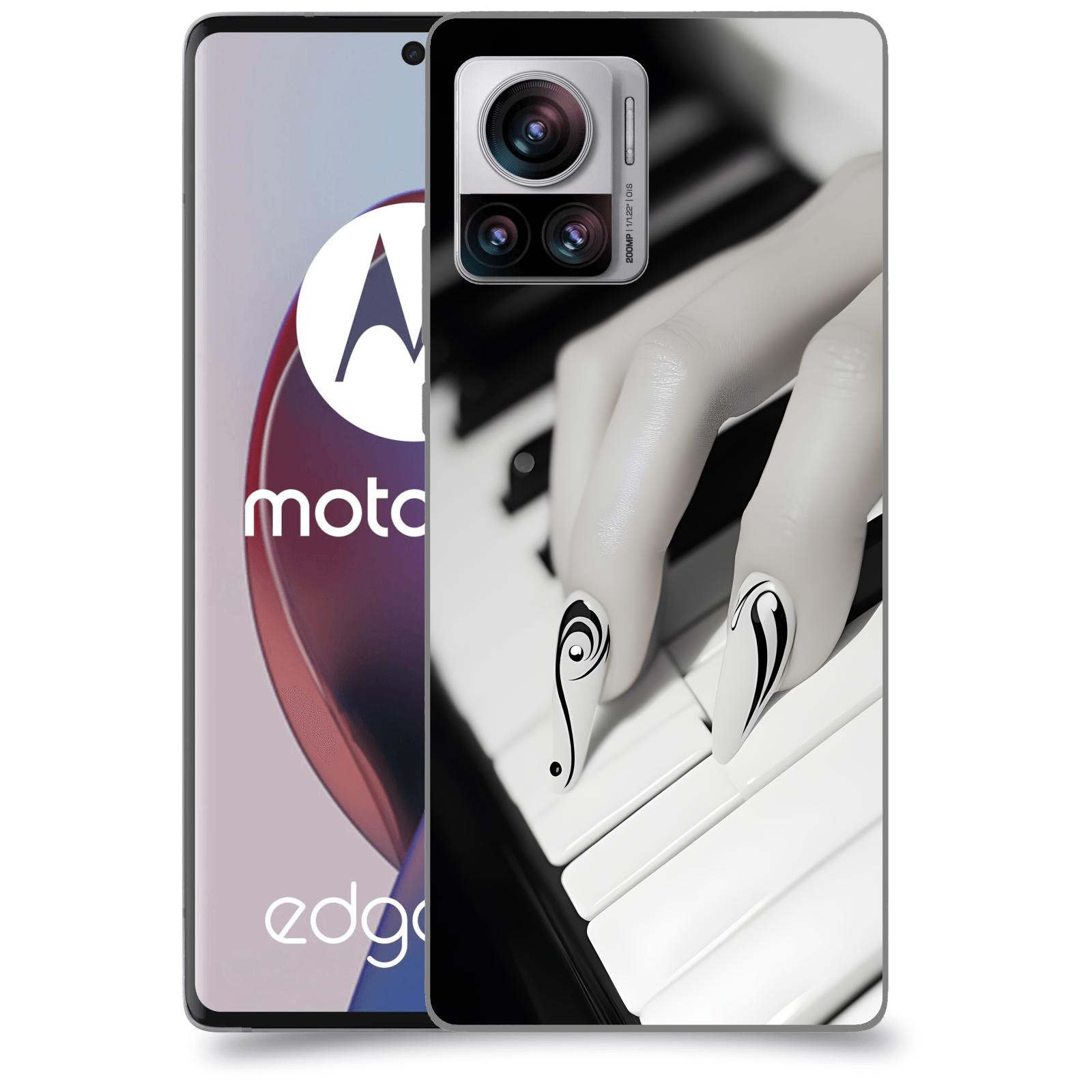 ACOVER Kryt na mobil Motorola Edge 30 Ultra - Piano