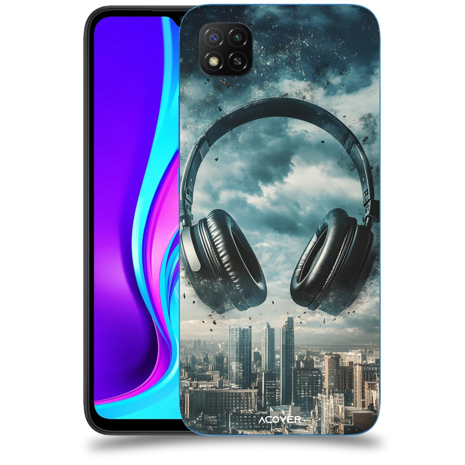 ACOVER Kryt na mobil Xiaomi Redmi 9C - Sluchátka
