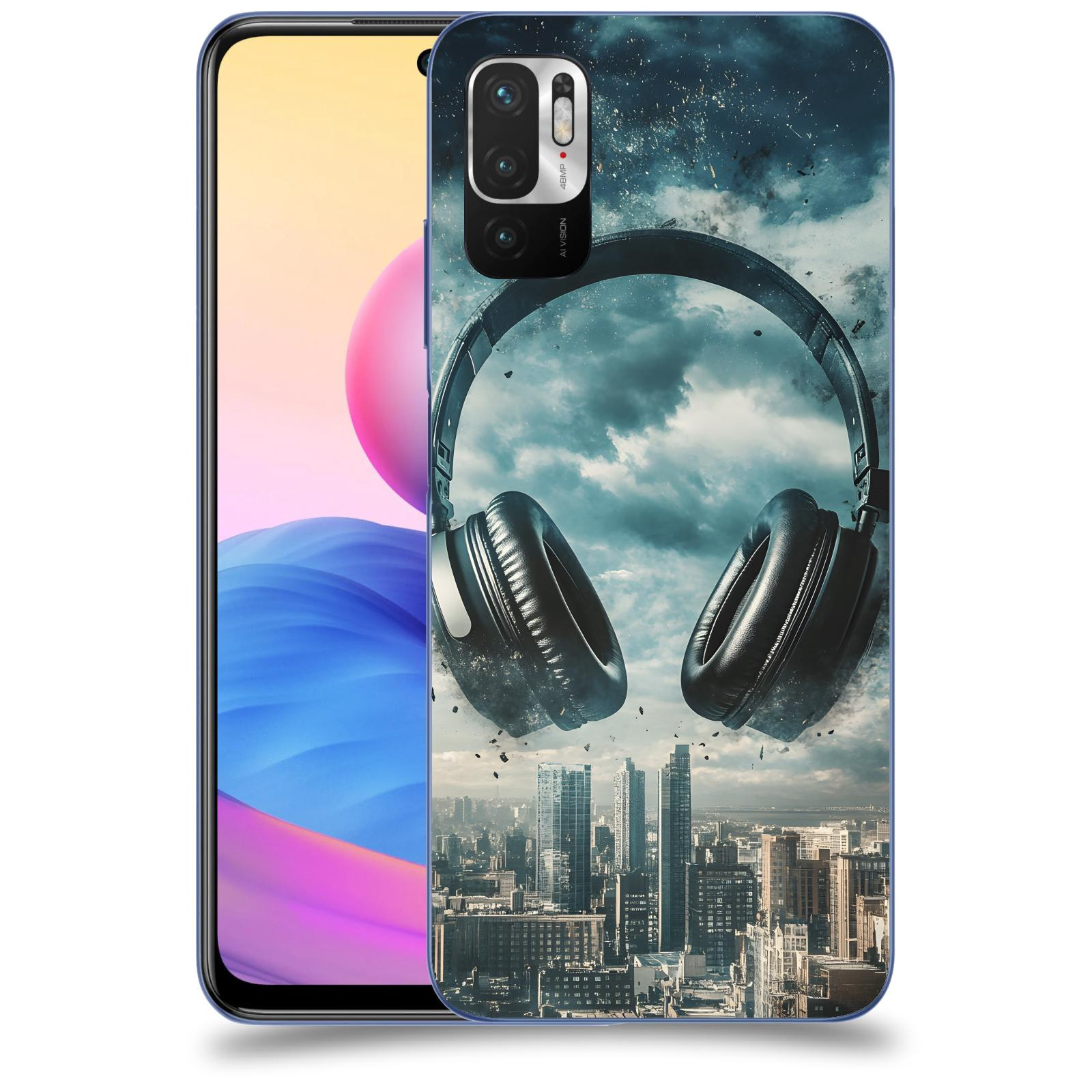 ACOVER Kryt na mobil Xiaomi Redmi Note 10 5G - Sluchátka