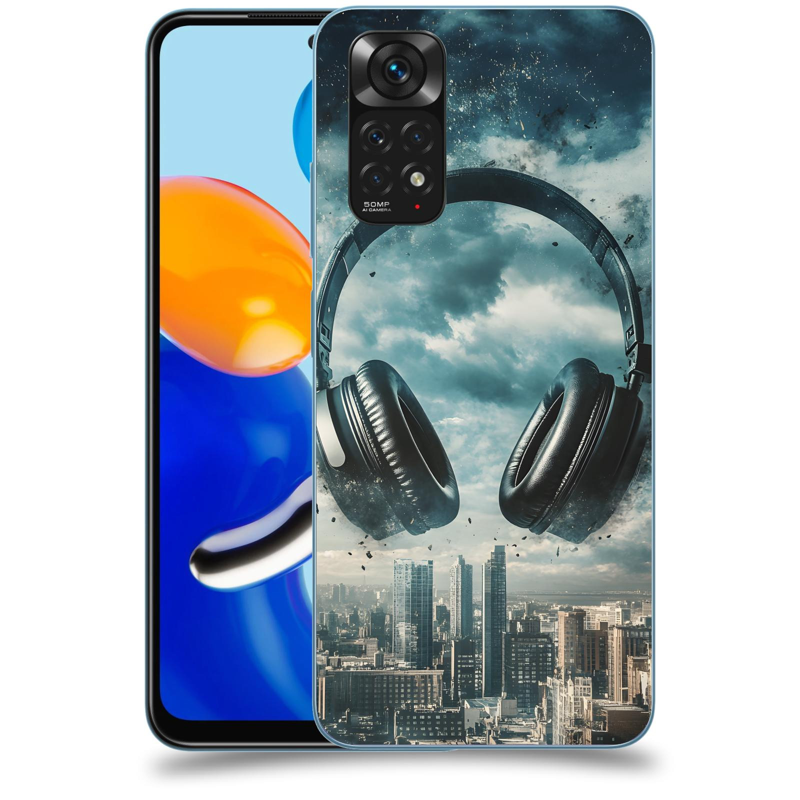 ACOVER Kryt na mobil Xiaomi Redmi Note 11 - Sluchátka