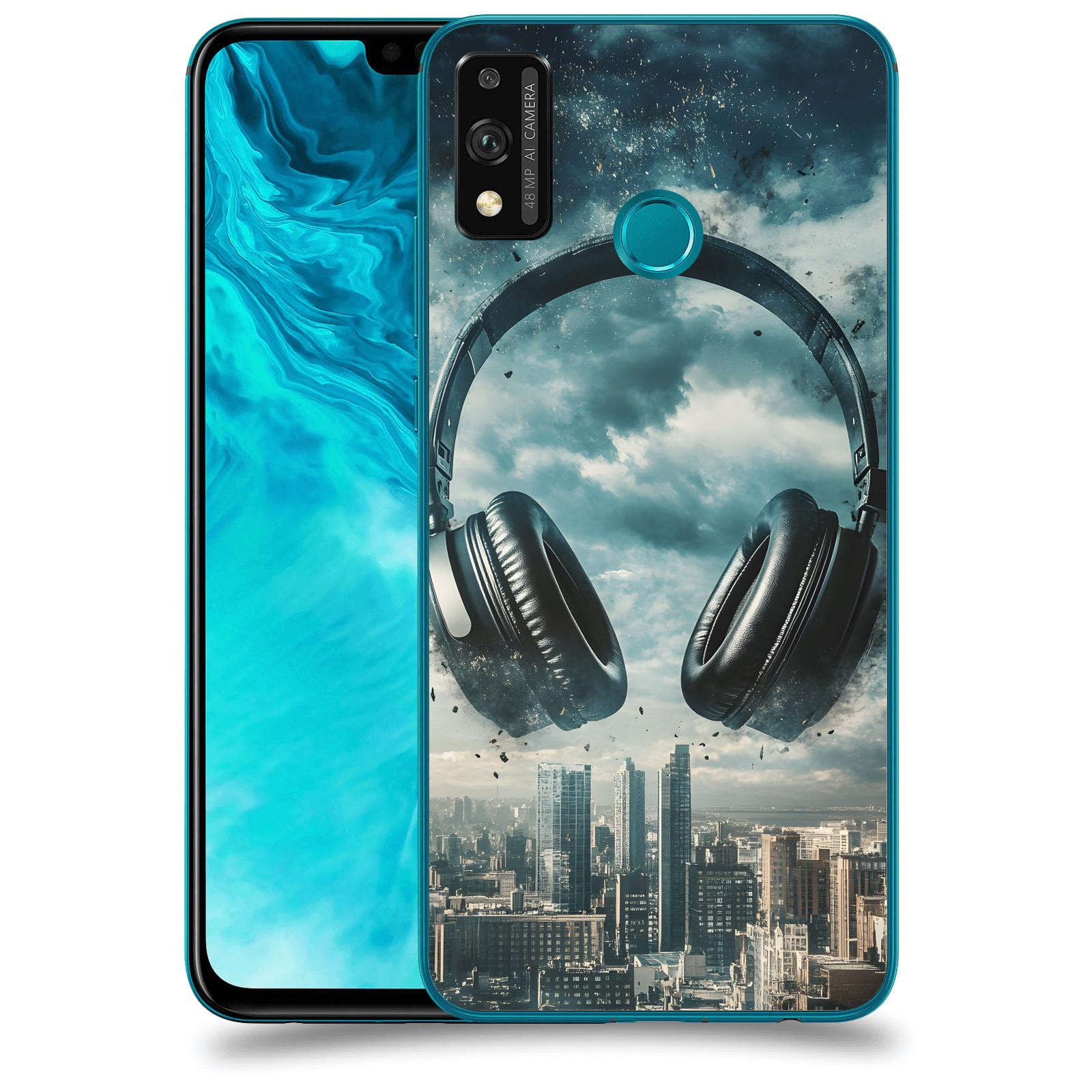 ACOVER Kryt na mobil Honor 9X Lite - Sluchátka