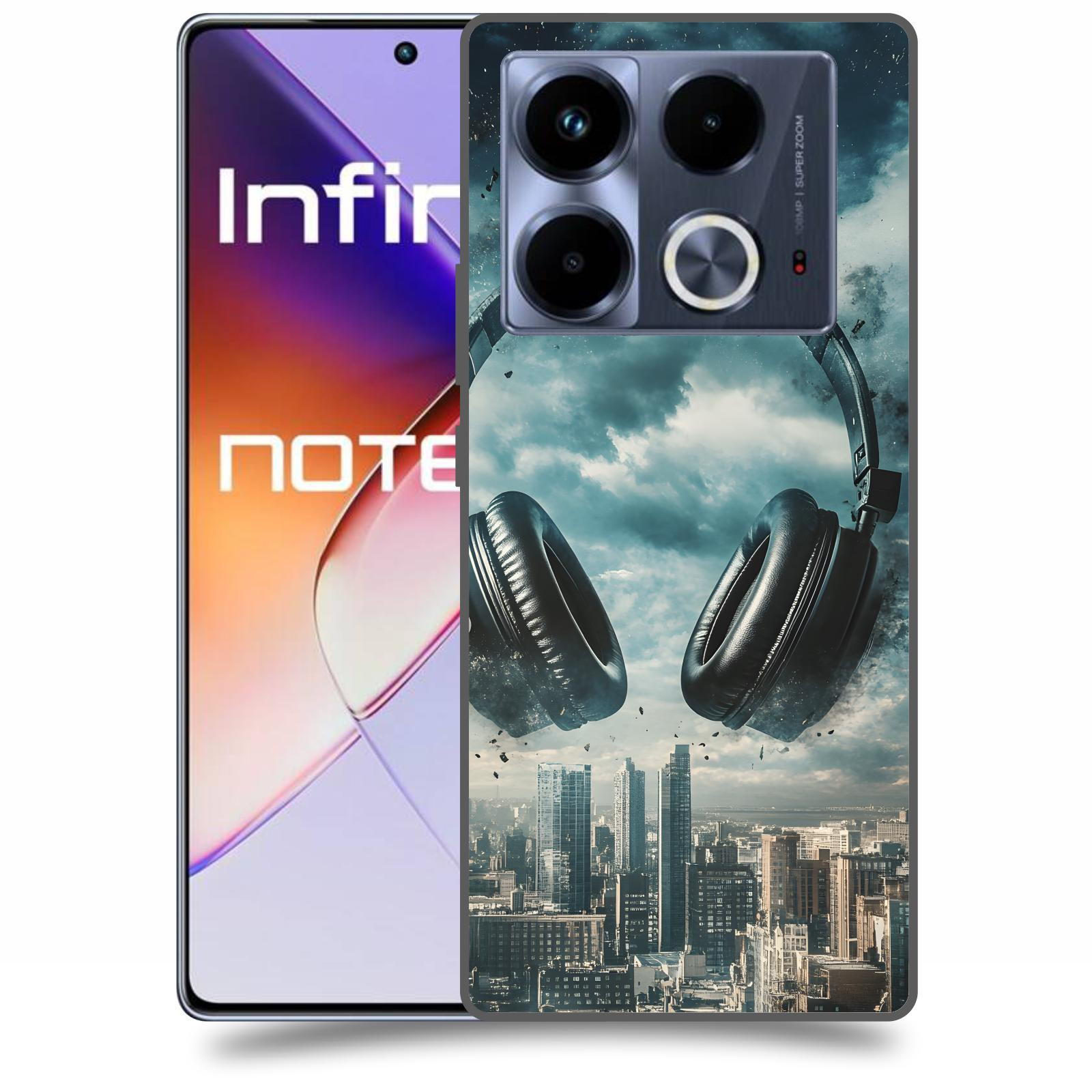 ACOVER Kryt na mobil Infinix Note 40 - Sluchátka
