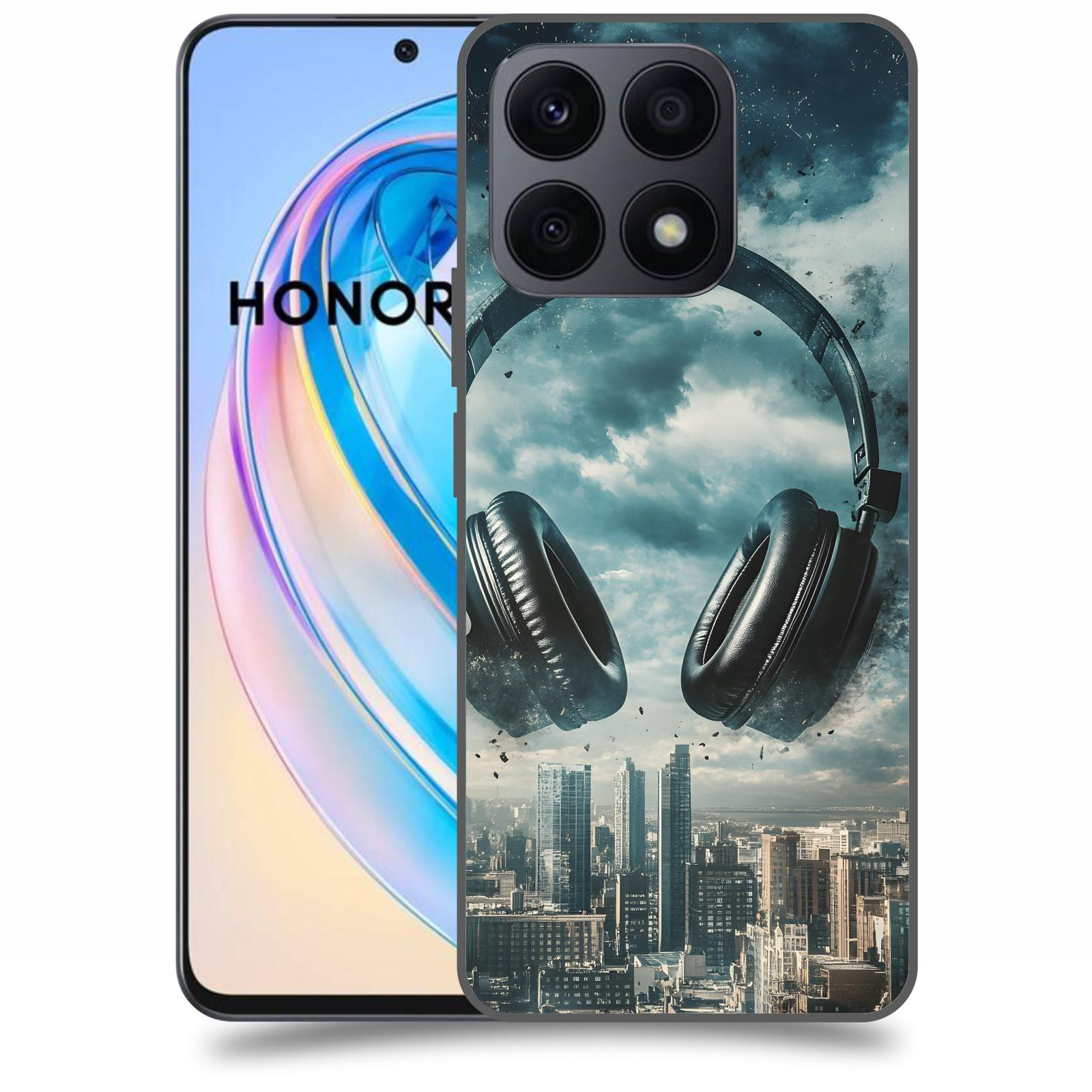 ACOVER Kryt na mobil Honor X8a - Sluchátka