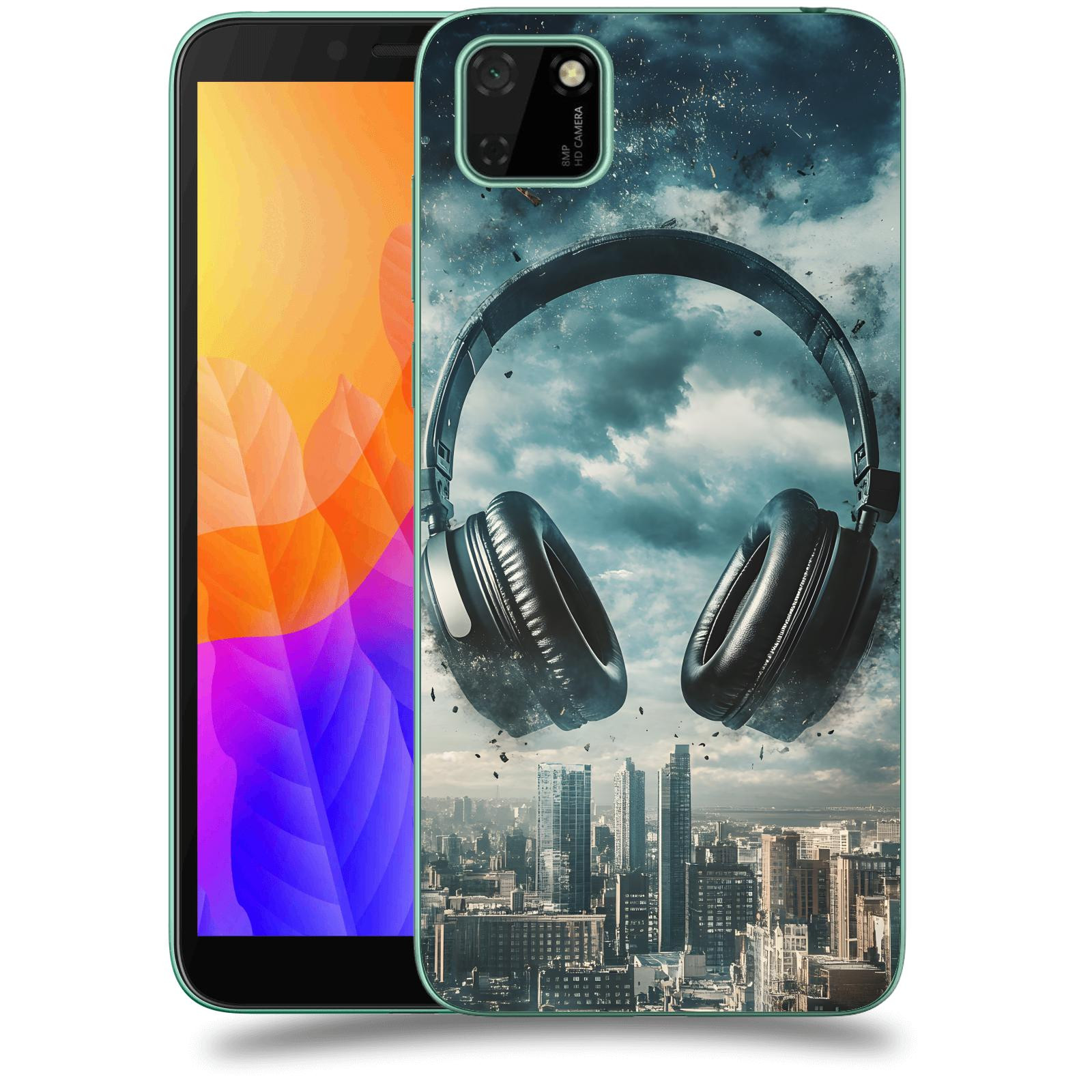 ACOVER Kryt na mobil Huawei Y5P - Sluchátka