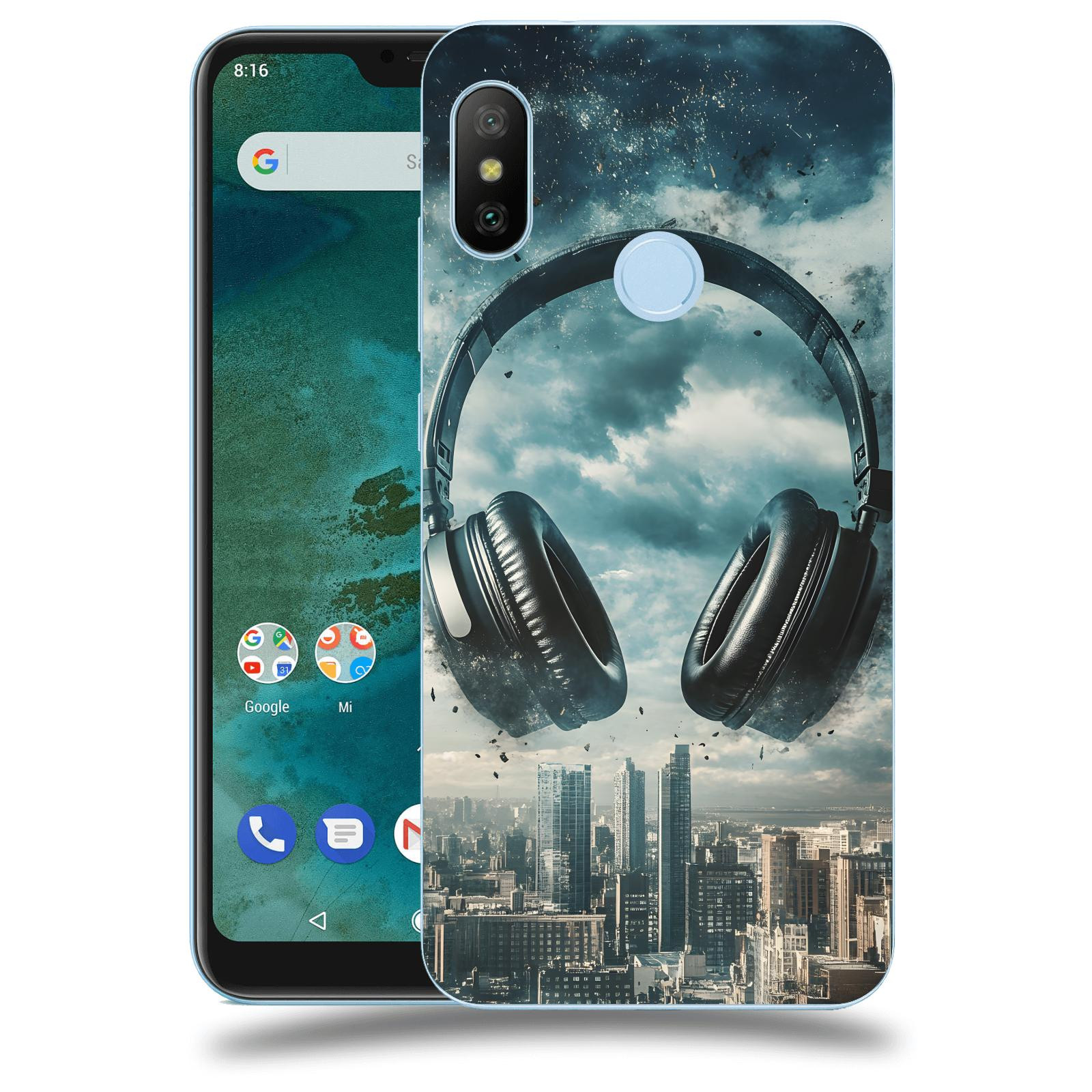 ACOVER Kryt na mobil Xiaomi Mi A2 Lite - Sluchátka