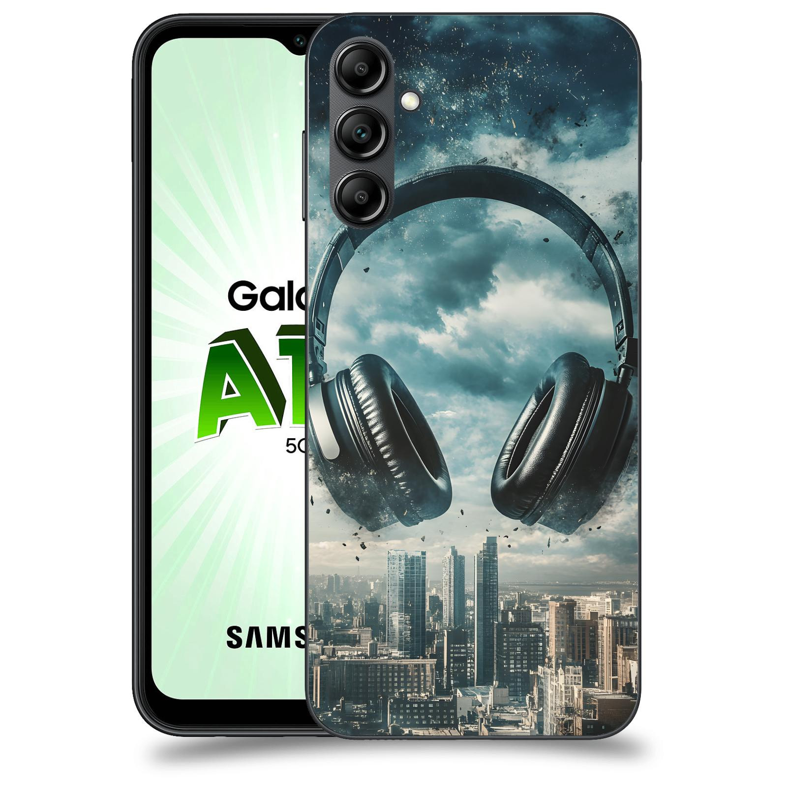 ACOVER Kryt na mobil Samsung Galaxy A14 5G - Sluchátka