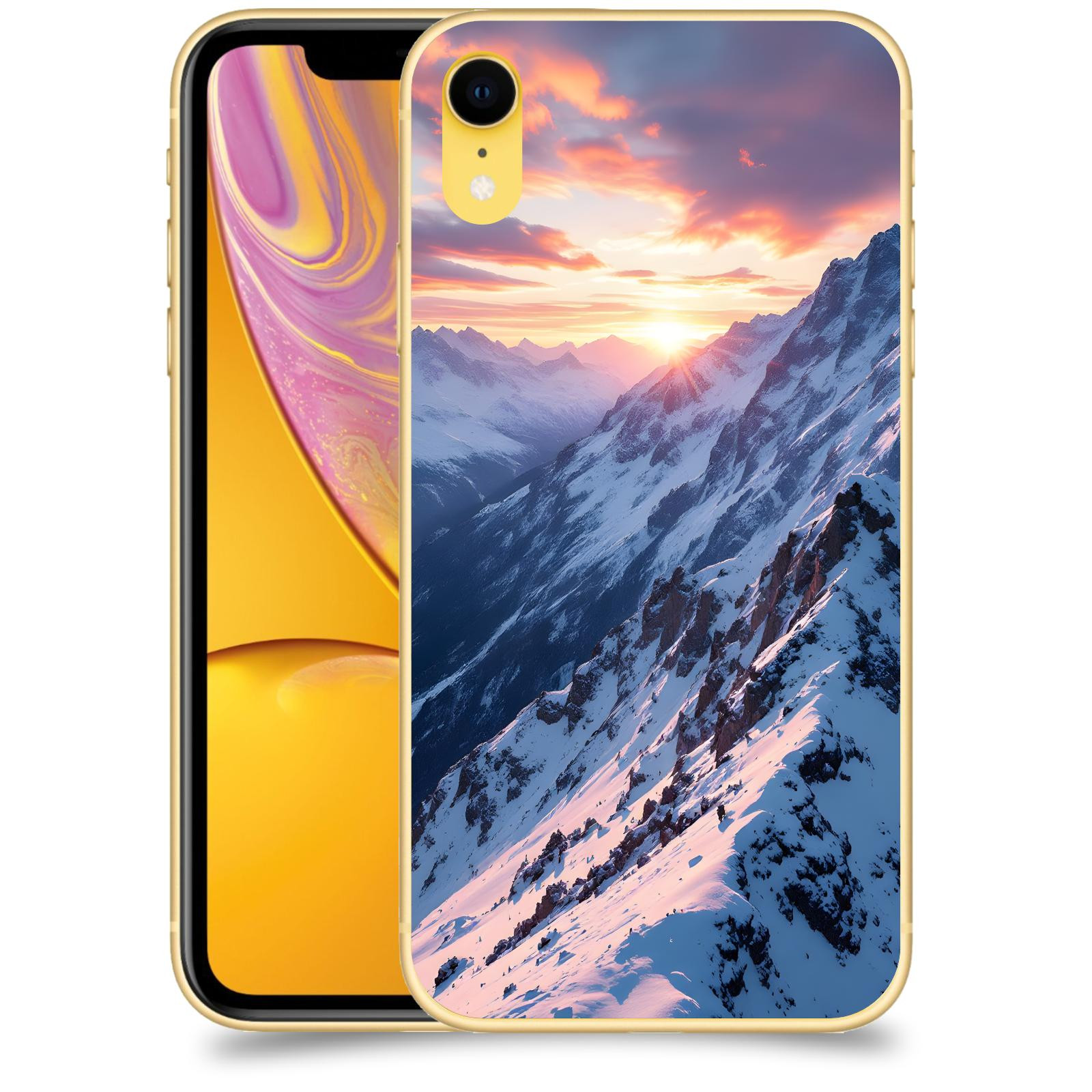 ACOVER Kryt na mobil Apple iPhone XR - Hory