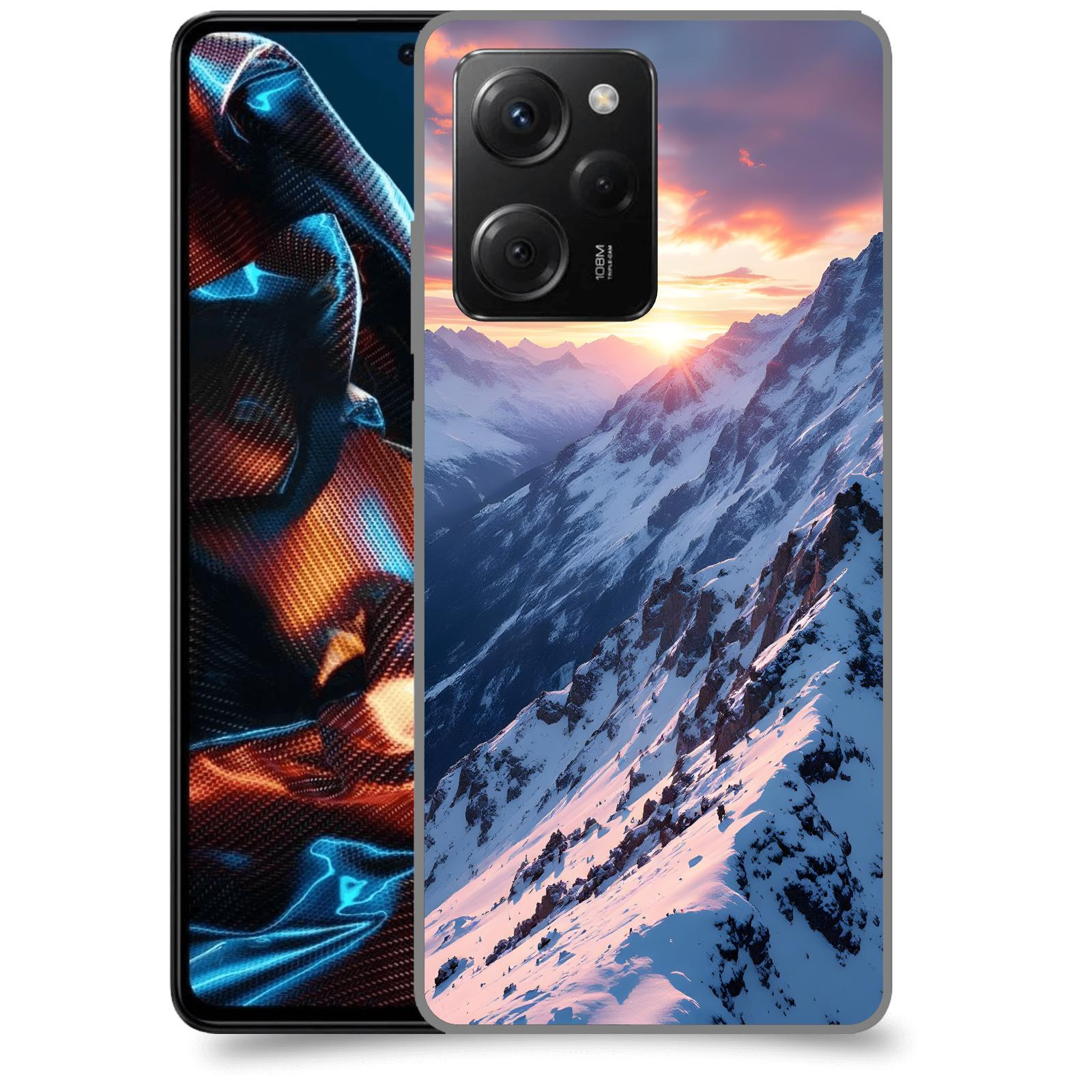 ACOVER Kryt na mobil Xiaomi Poco X5 Pro - Hory