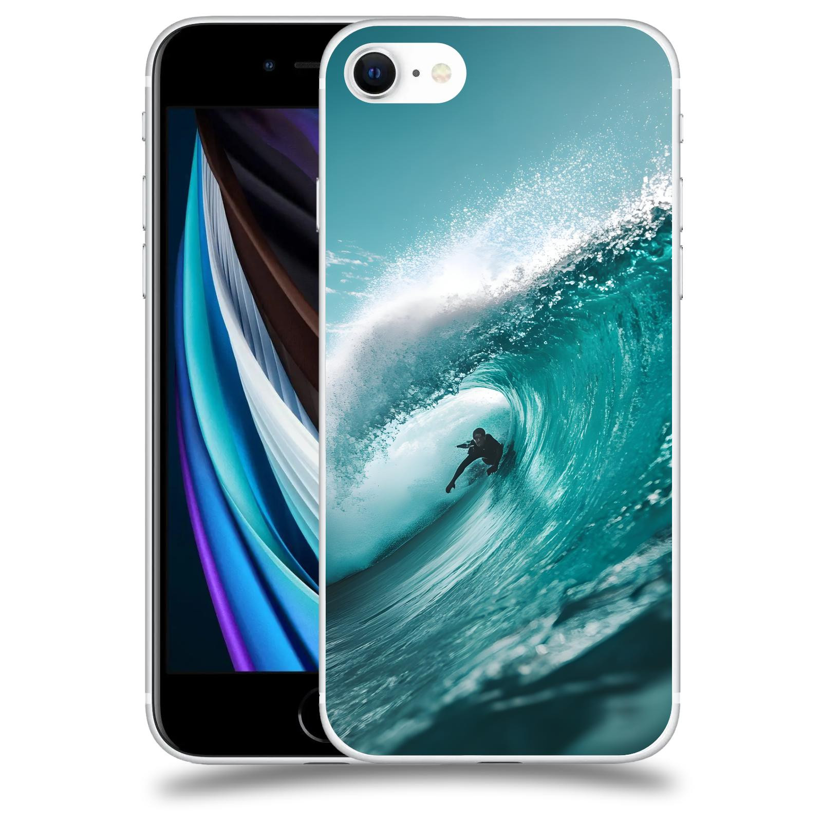 ACOVER Kryt na mobil Apple iPhone SE 2020 - Vlna