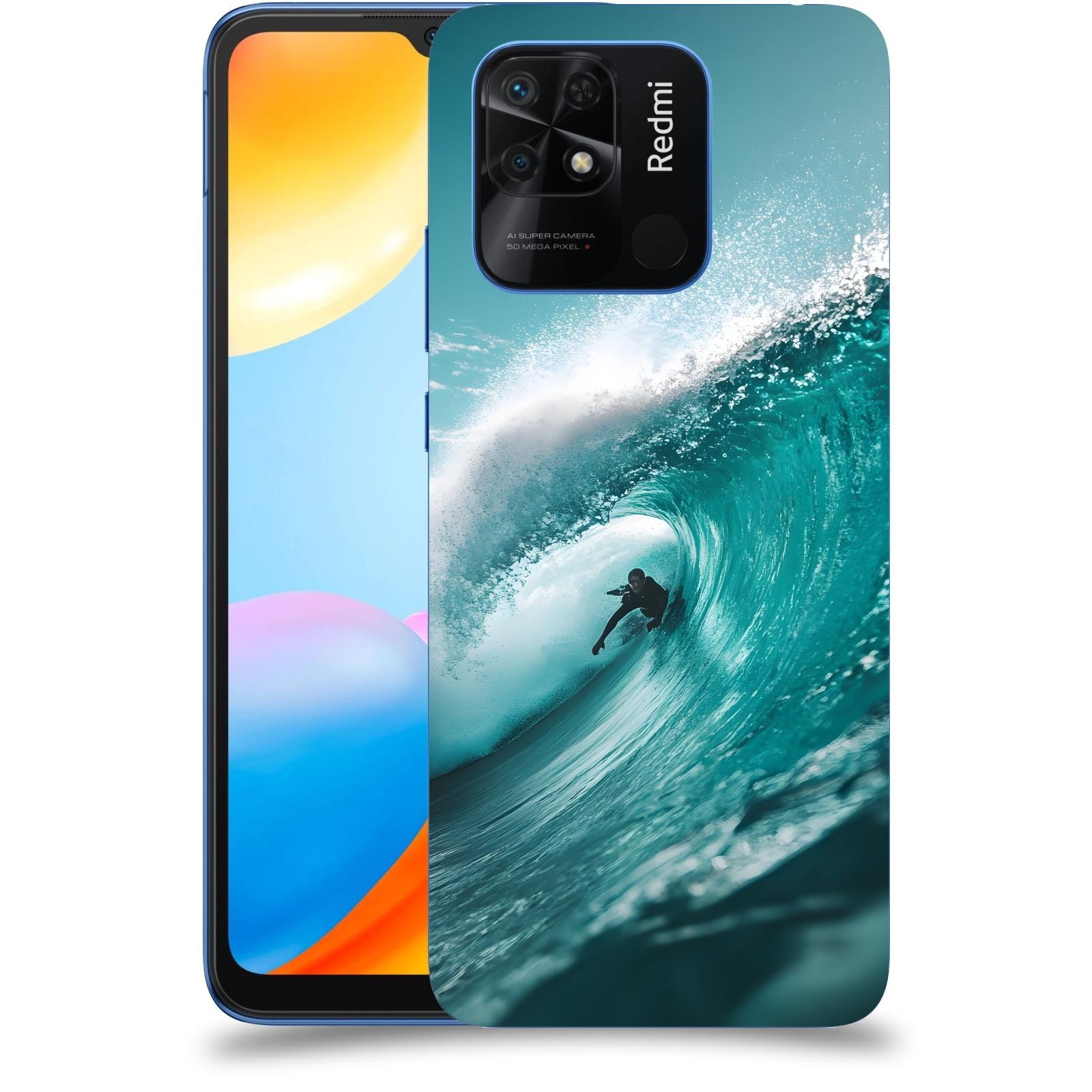ACOVER Kryt na mobil Xiaomi Redmi 10C - Vlna