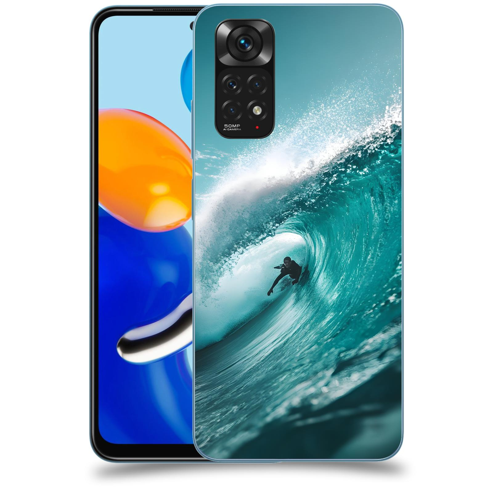 ACOVER Kryt na mobil Xiaomi Redmi Note 11 - Vlna