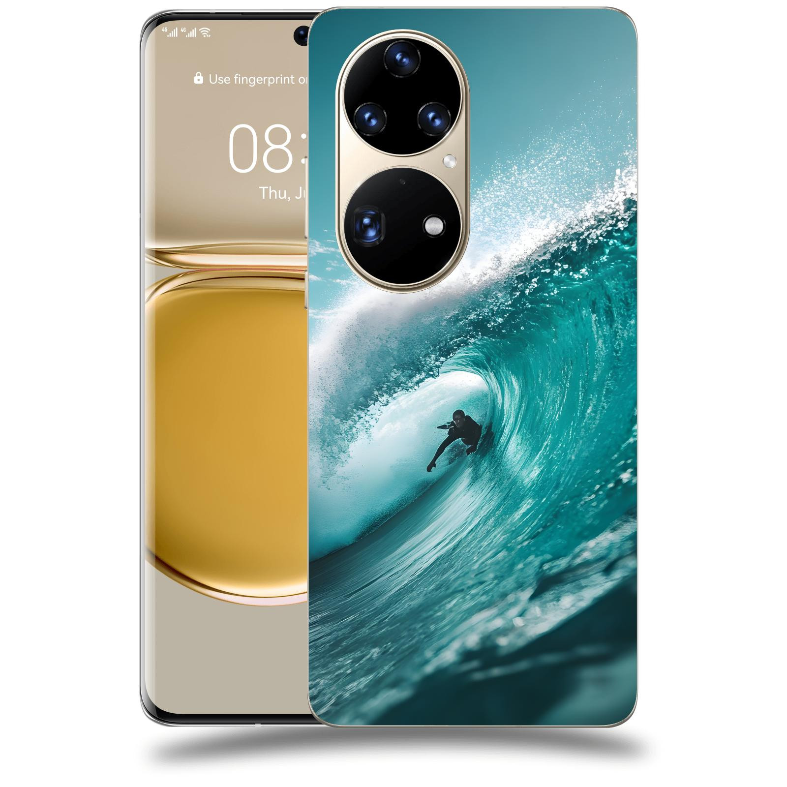 ACOVER Kryt na mobil Huawei P50 - Vlna