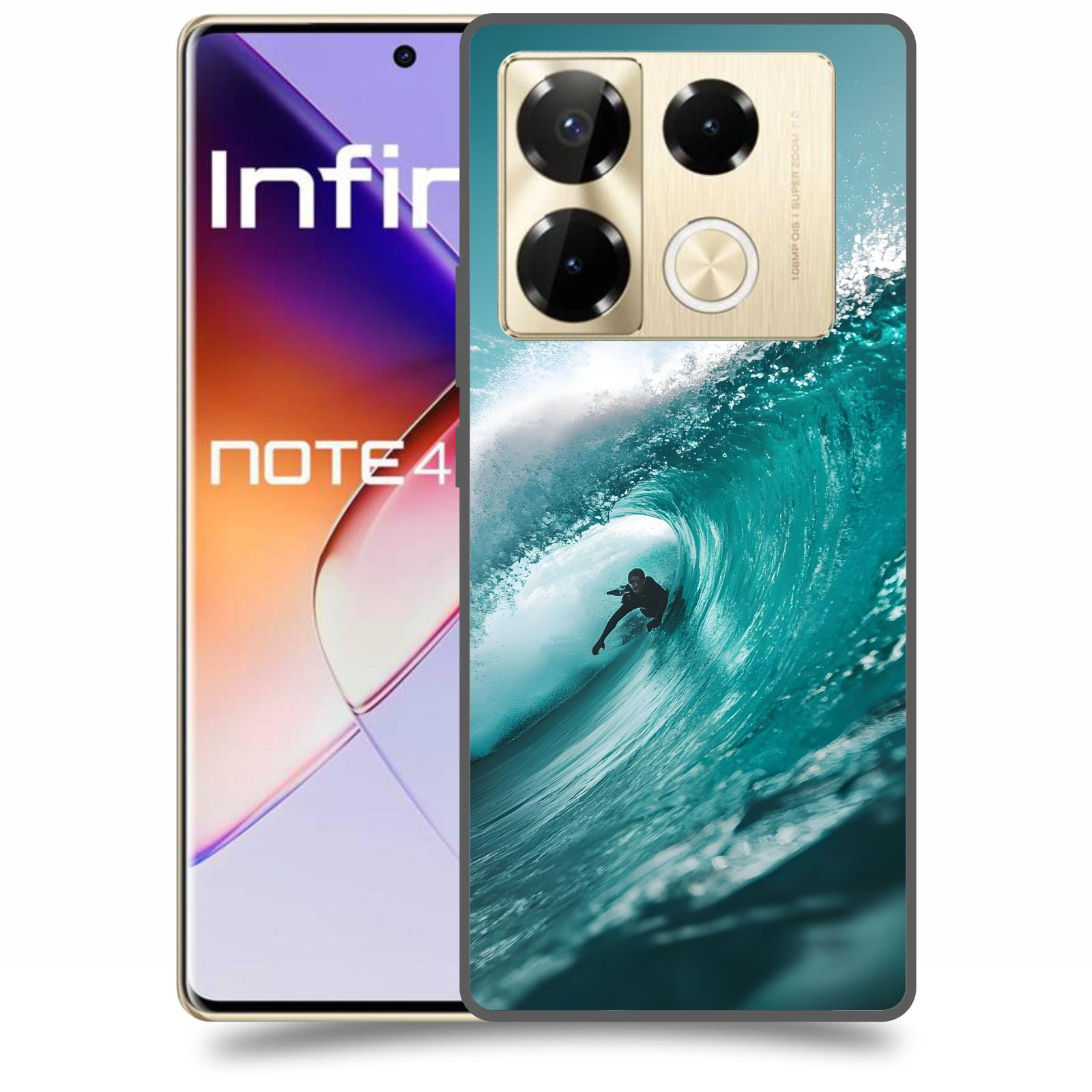 ACOVER Kryt na mobil Infinix Note 40 PRO - Vlna