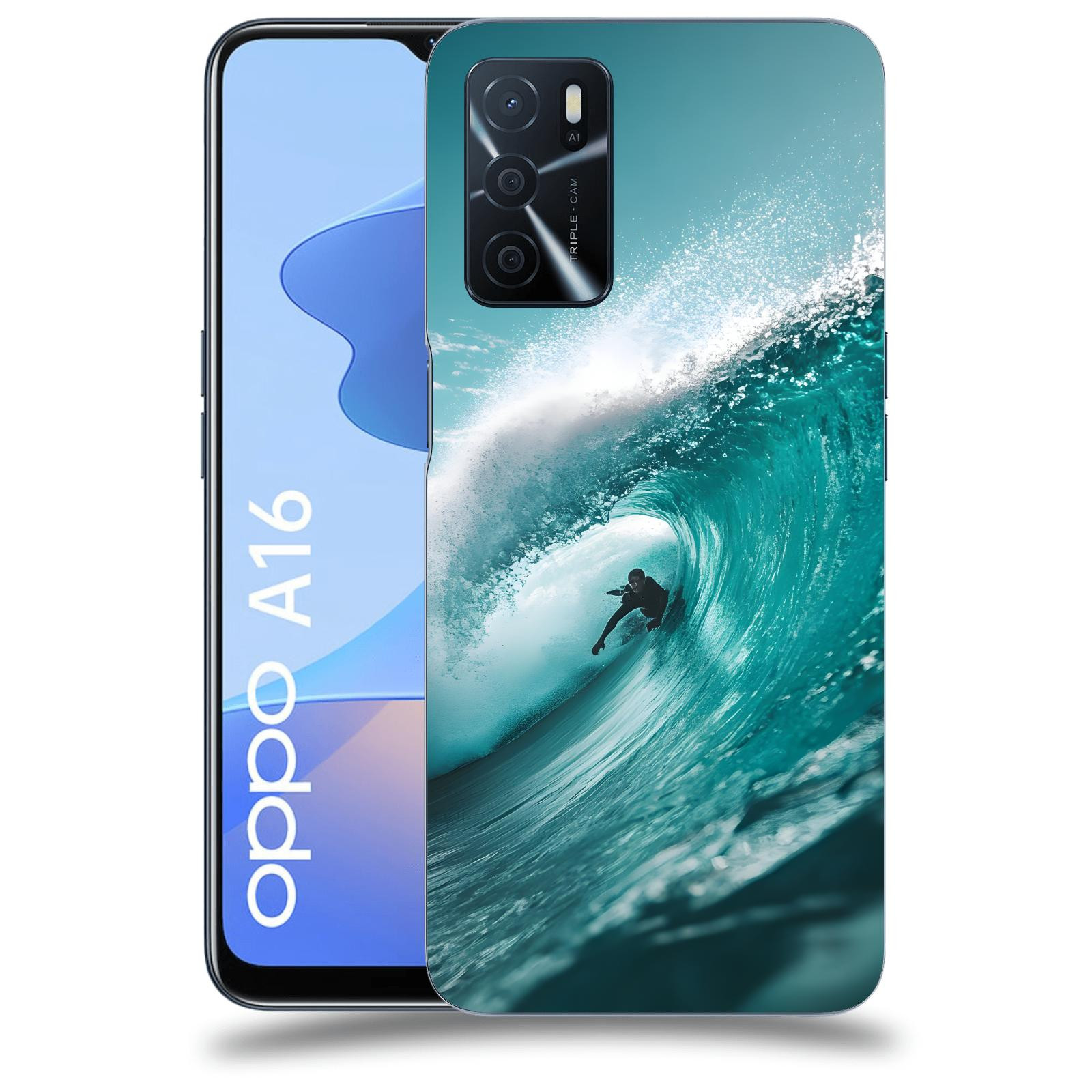 ACOVER Kryt na mobil OPPO A16 - Vlna