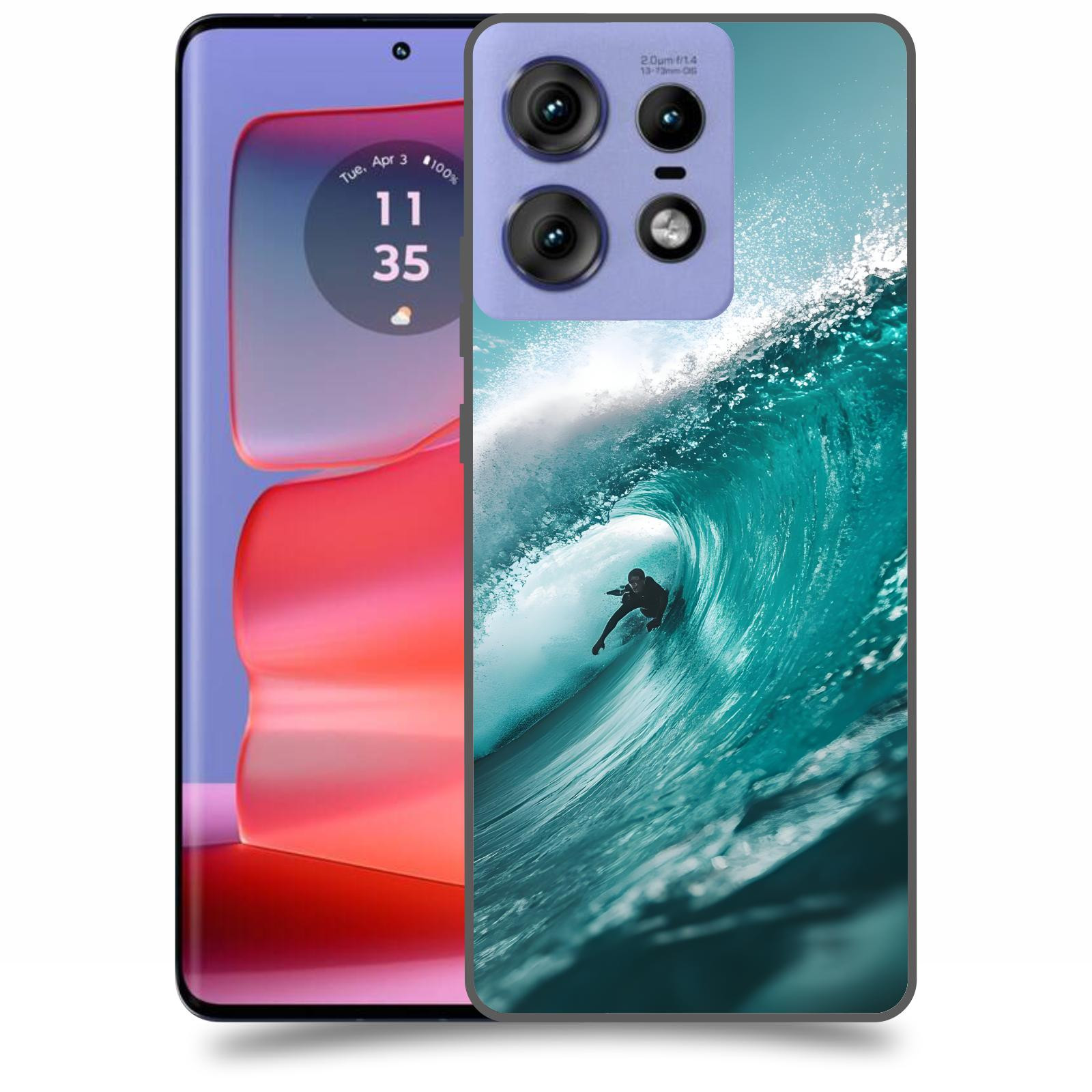 ACOVER Kryt na mobil Motorola Edge 50 Pro - Vlna