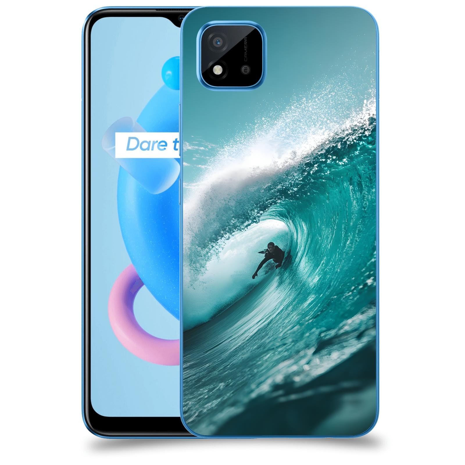 ACOVER Kryt na mobil Realme C11 (2021) - Vlna