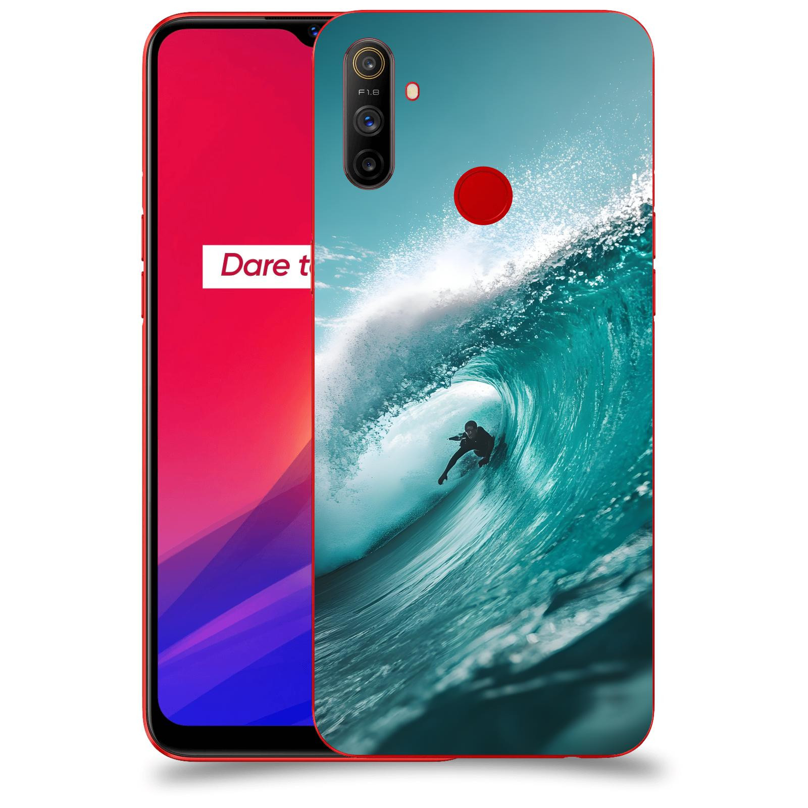ACOVER Kryt na mobil Realme C3 - Vlna