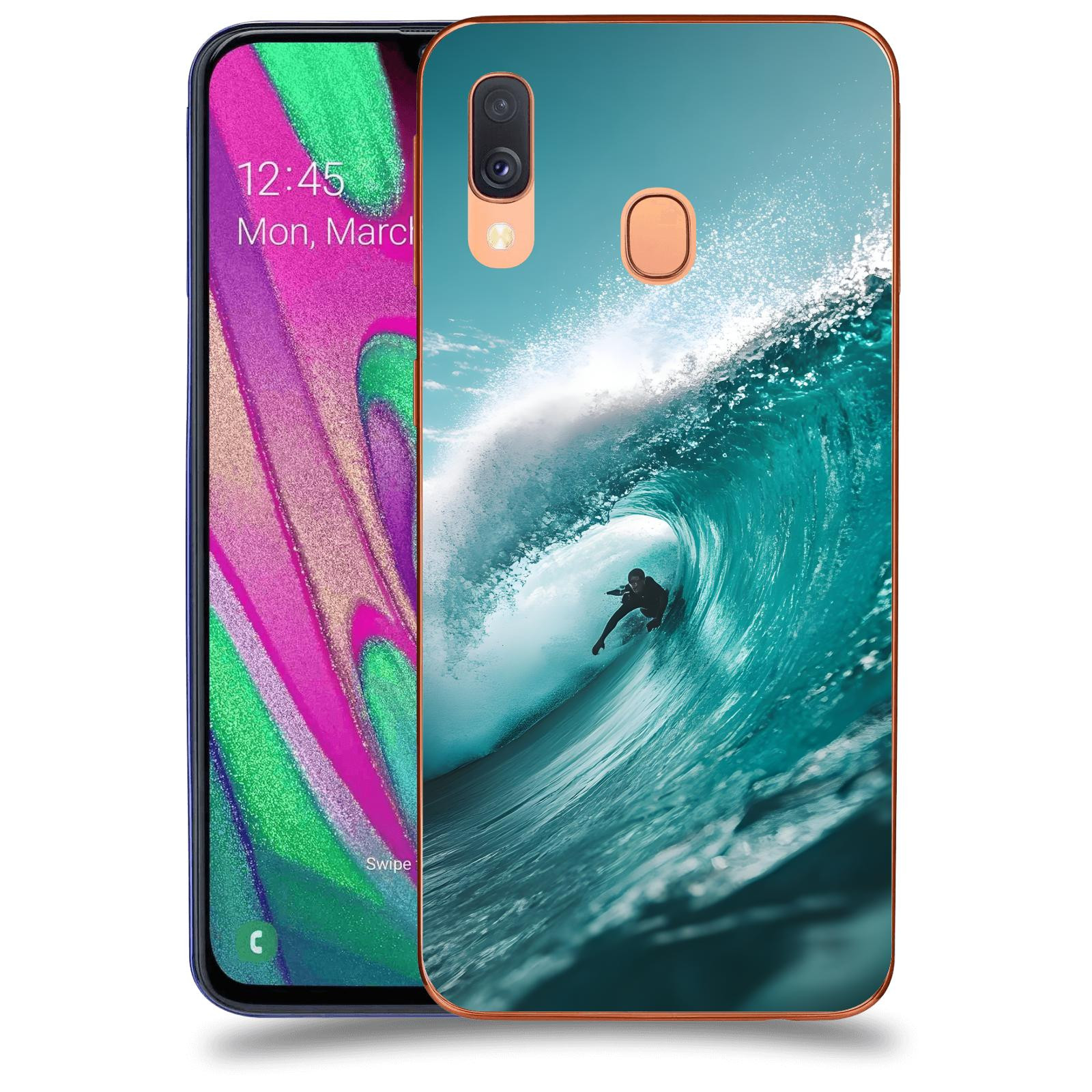 ACOVER Kryt na mobil Samsung Galaxy A40 A405F - Vlna