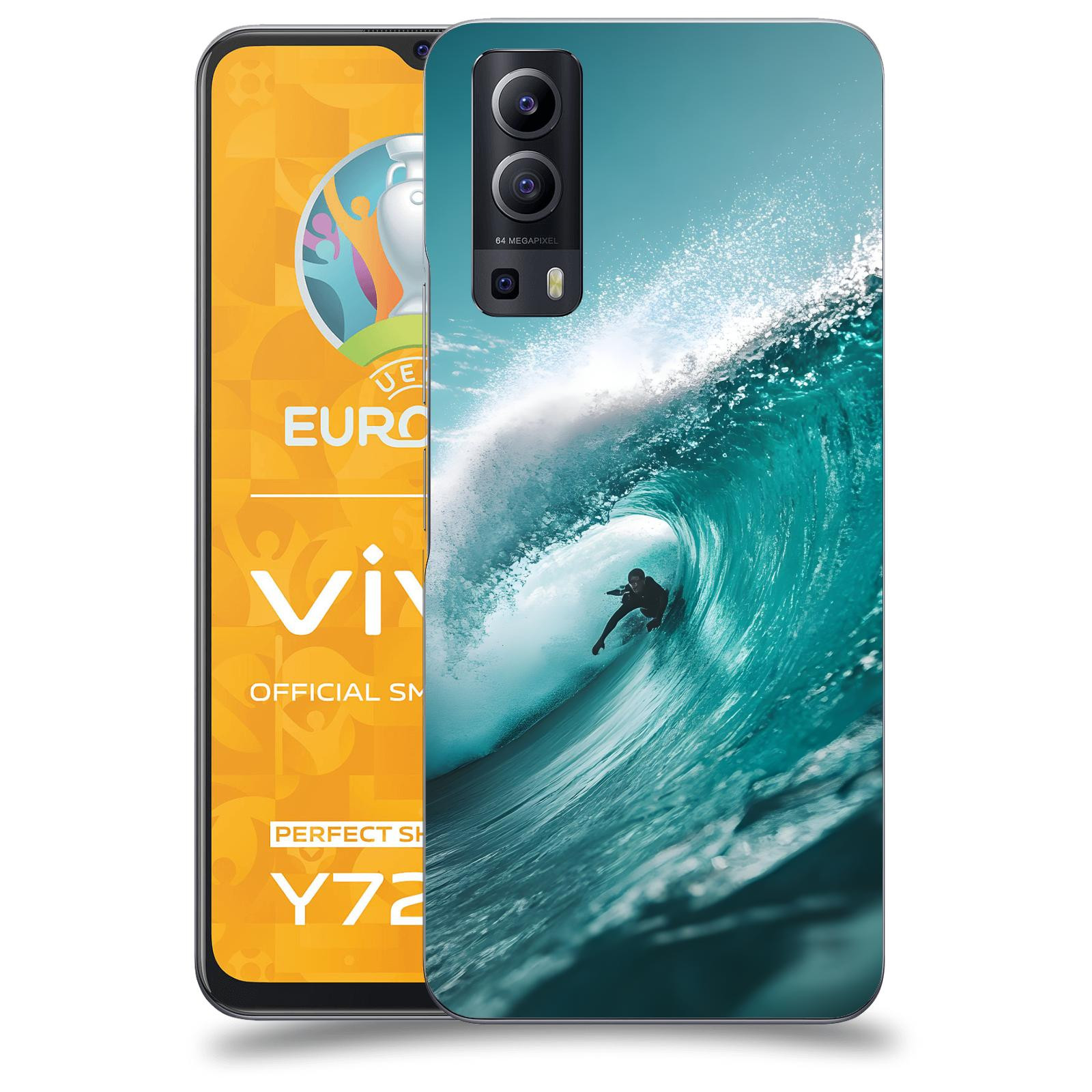 ACOVER Kryt na mobil Vivo Y72 5G - Vlna