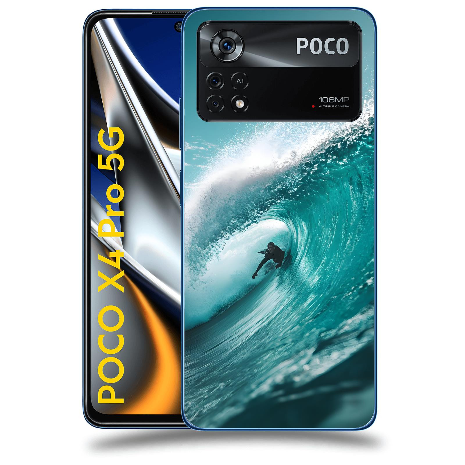 ACOVER Kryt na mobil Xiaomi Poco X4 Pro 5G - Vlna