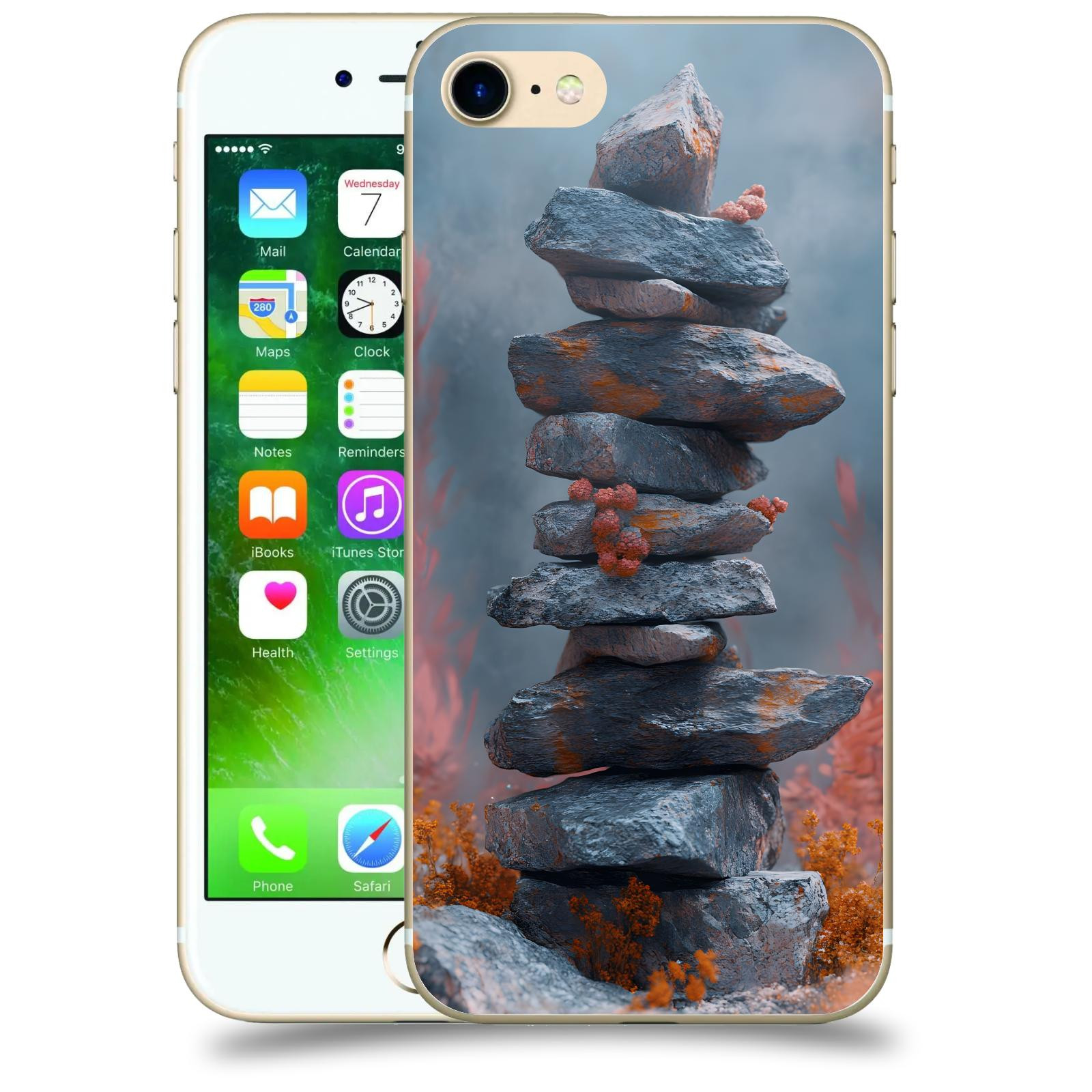 ACOVER Kryt na mobil Apple iPhone 7 - Mohyla