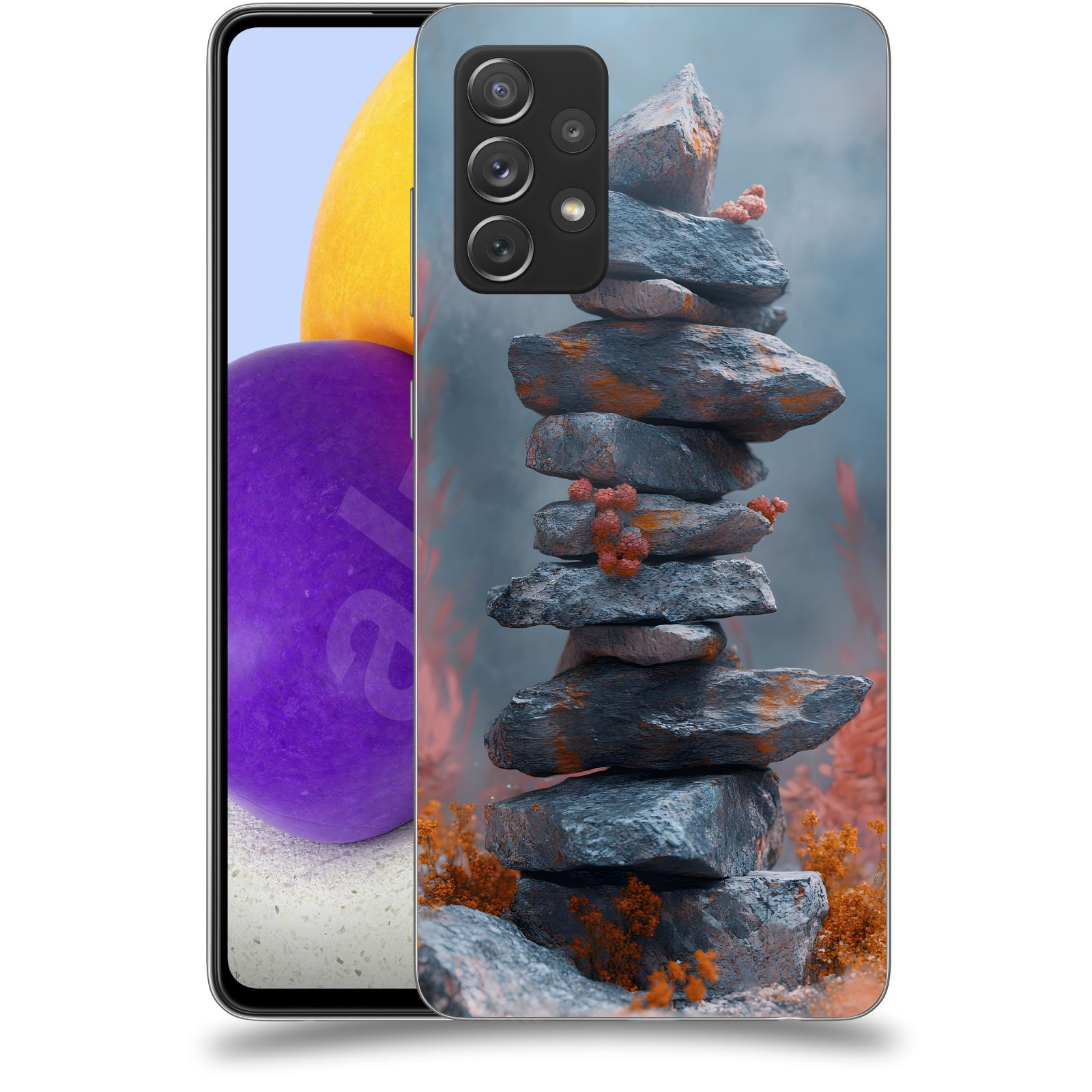 ACOVER Kryt na mobil Samsung Galaxy A72 A725F - Mohyla