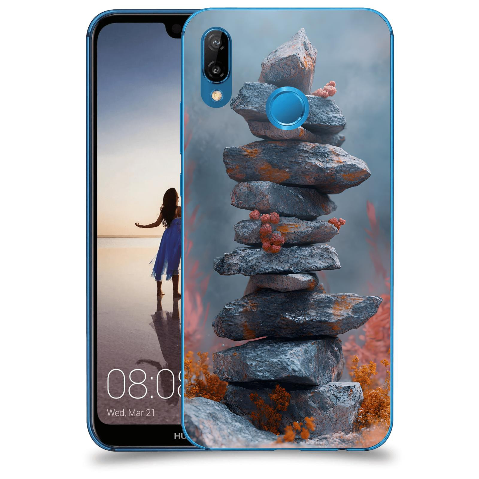 ACOVER Kryt na mobil Huawei P20 Lite - Mohyla