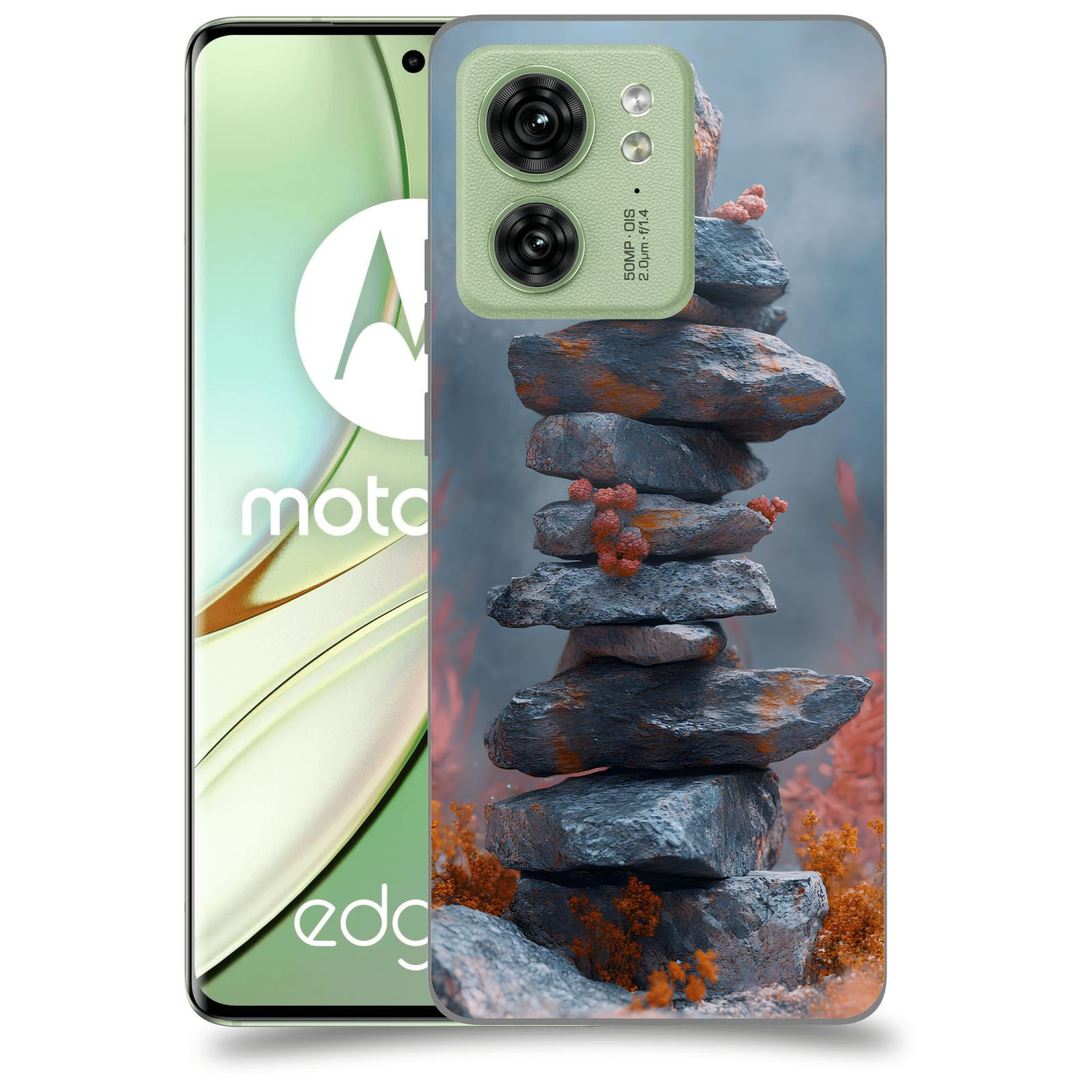 ACOVER Kryt na mobil Motorola EDGE 40 5G - Mohyla