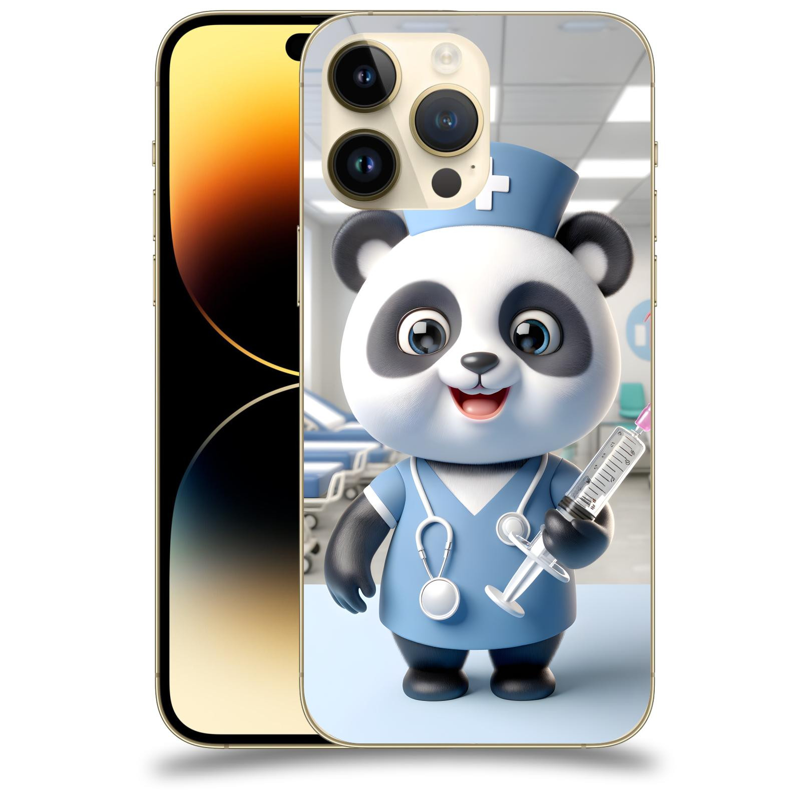 ACOVER Kryt na mobil Apple iPhone 14 Pro Max - Panda doktor 2