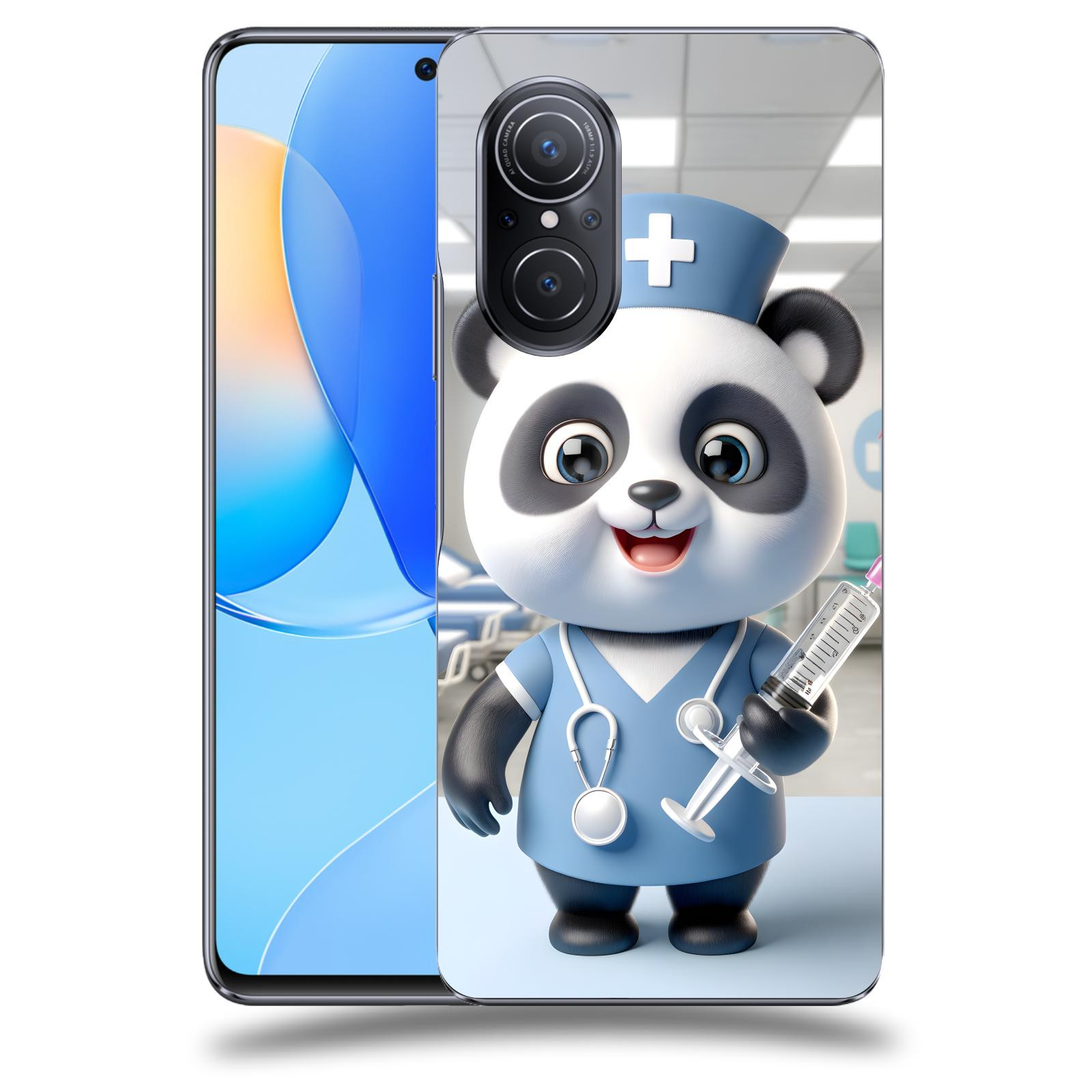 ACOVER Kryt na mobil Huawei Nova 9 SE - Panda doktor 2