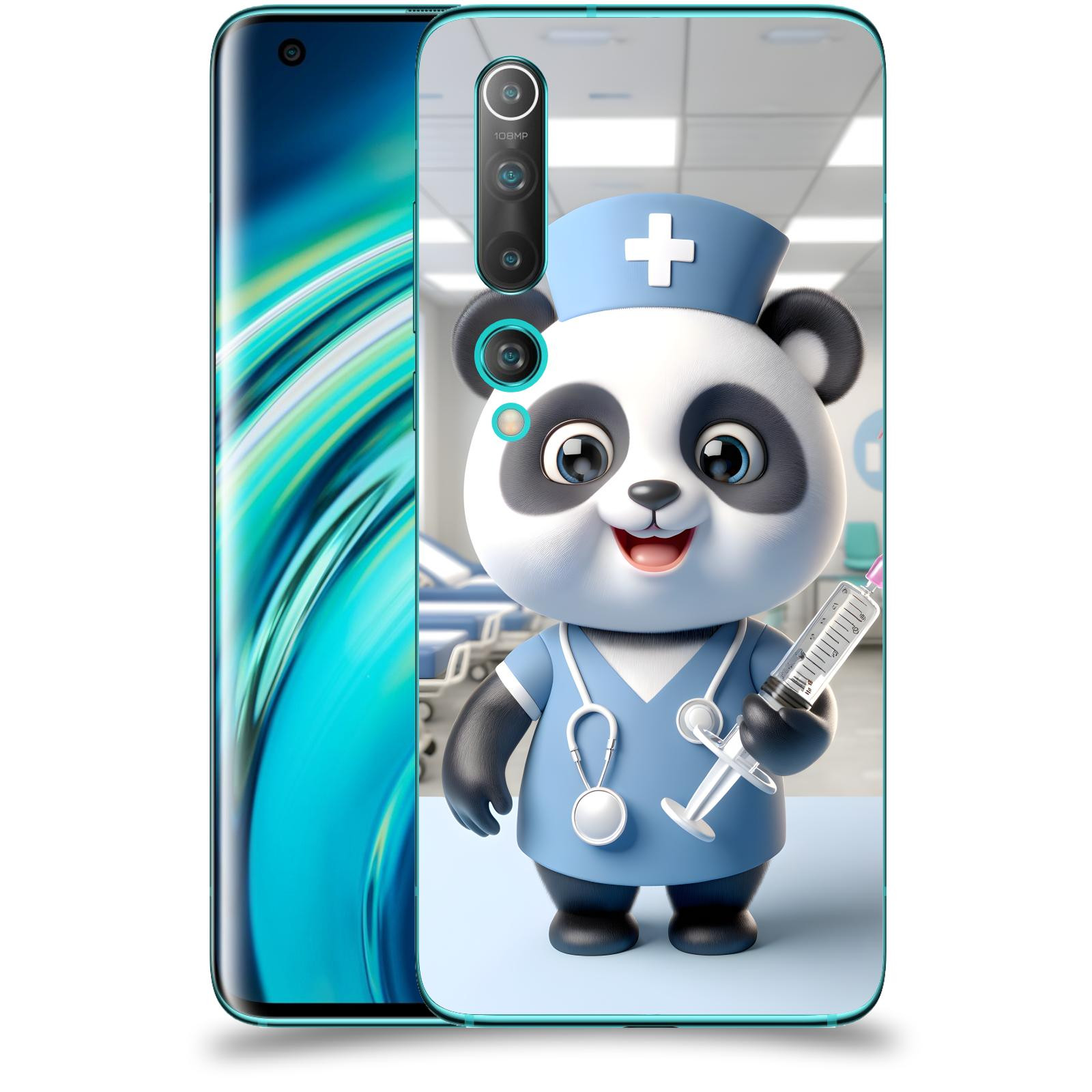 ACOVER Kryt na mobil Xiaomi Mi 10 - Panda doktor 2