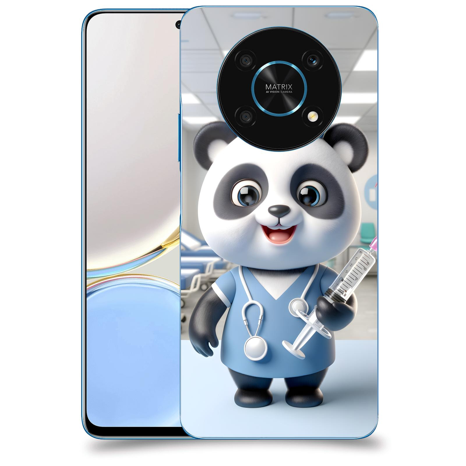 ACOVER Kryt na mobil Honor Magic 4 Lite 5G - Panda doktor 2