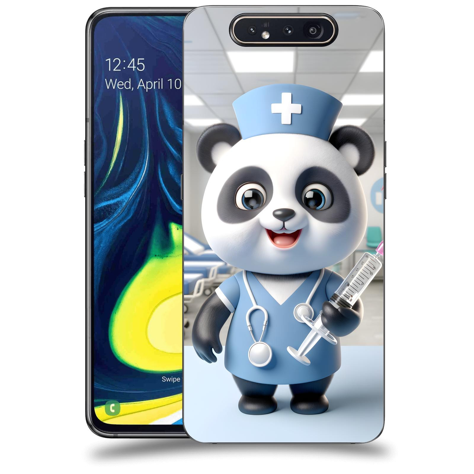 ACOVER Kryt na mobil Samsung Galaxy A80 A805F - Panda doktor 2
