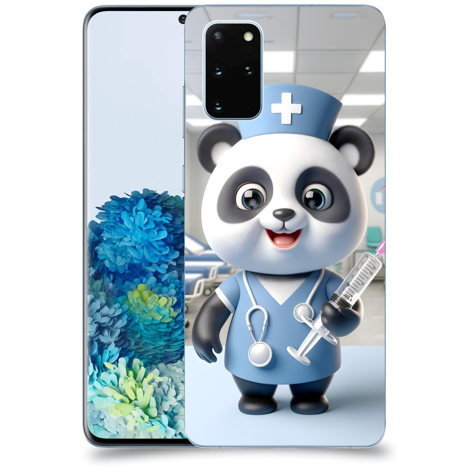ACOVER Kryt na mobil Samsung Galaxy S20+ G985F - Panda doktor 2