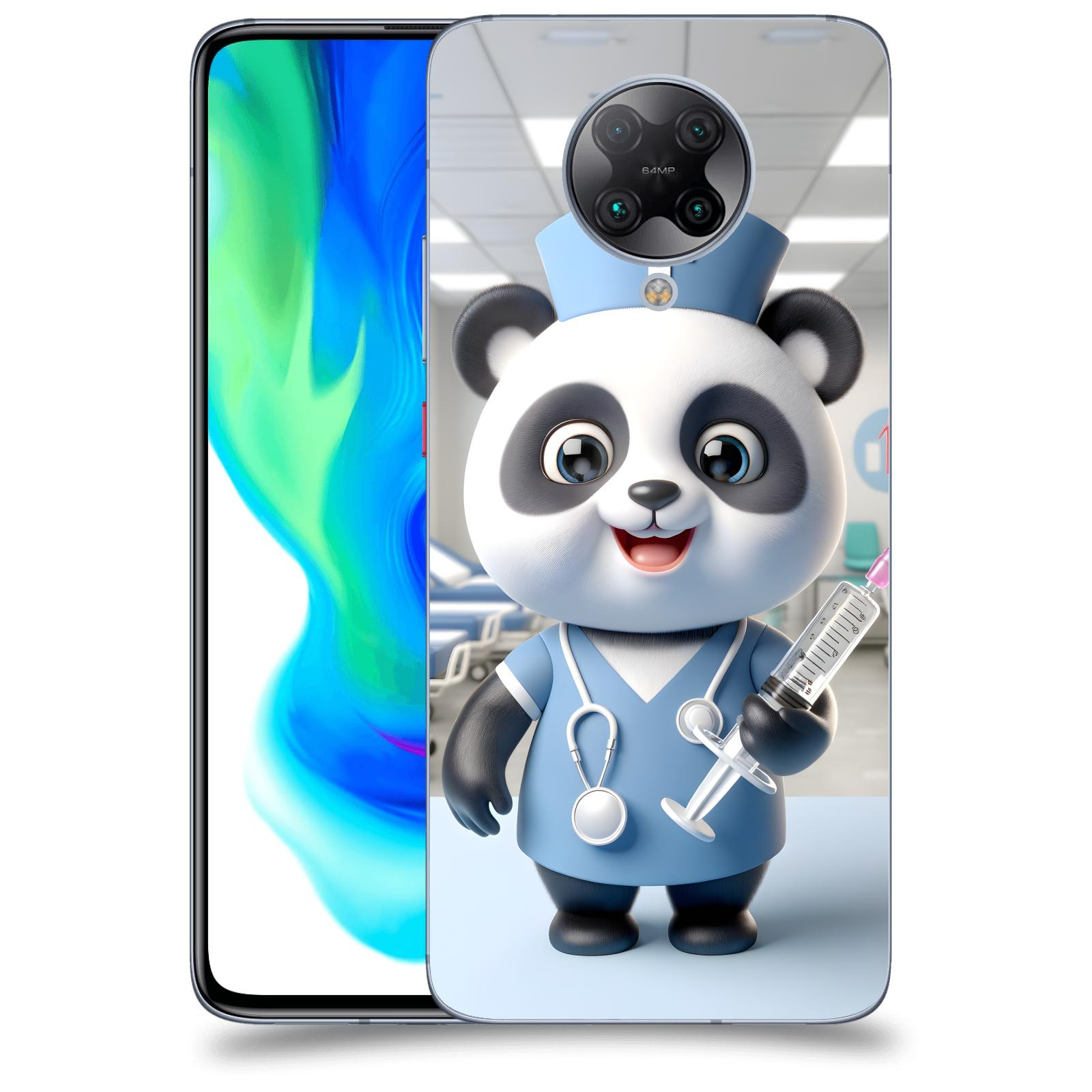 ACOVER Kryt na mobil Xiaomi Poco F2 Pro - Panda doktor 2