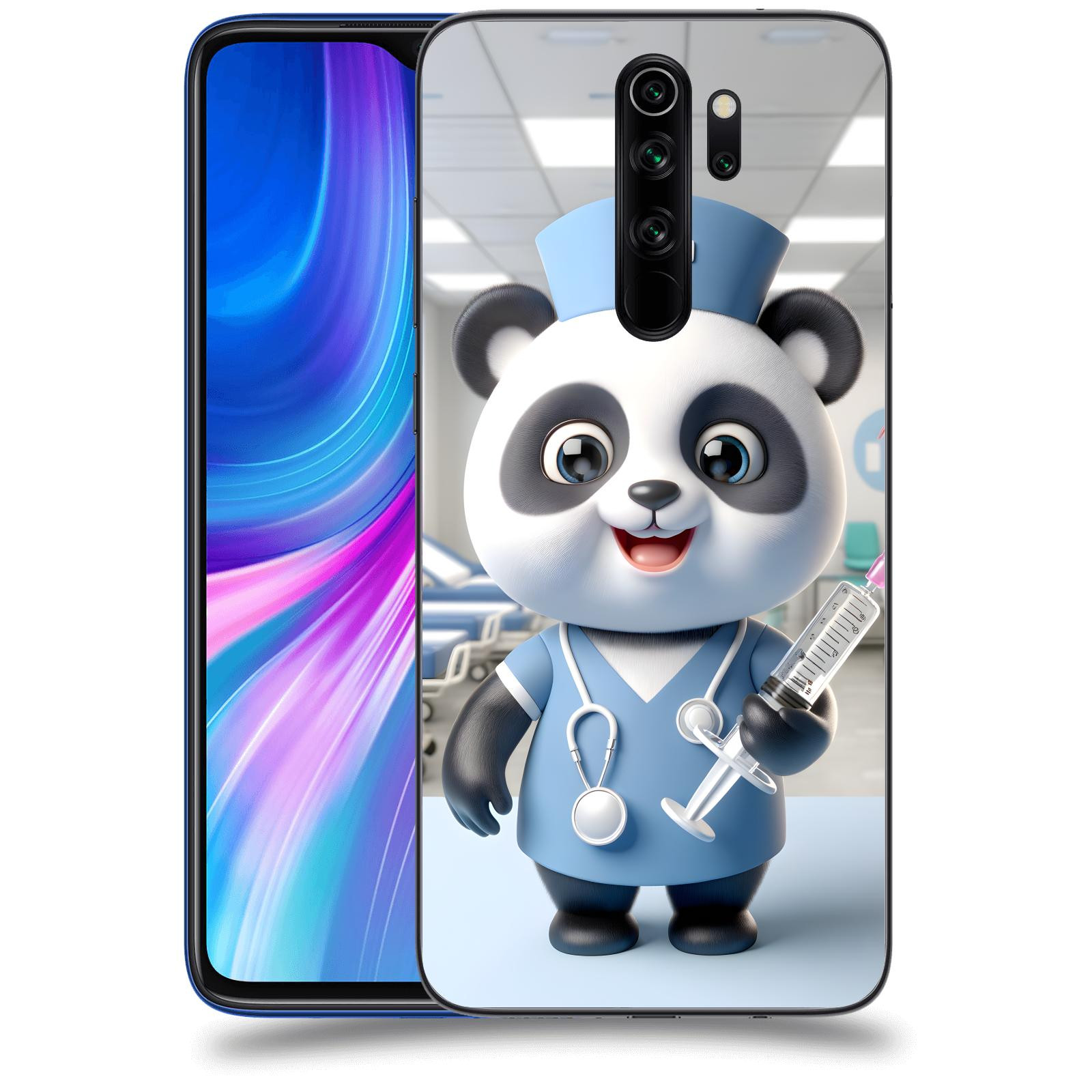 ACOVER Kryt na mobil Xiaomi Redmi Note 8 Pro - Panda doktor 2