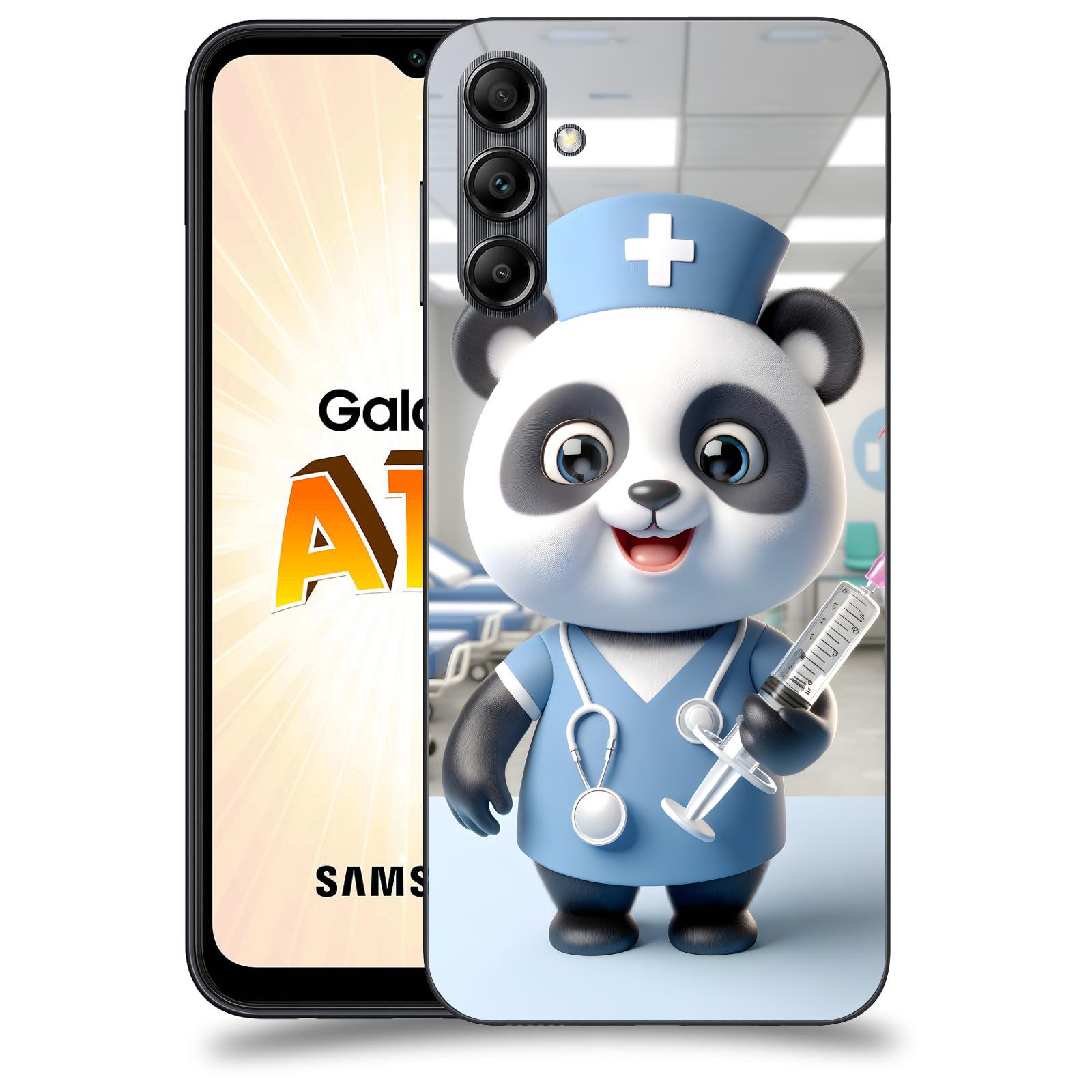 ACOVER Kryt na mobil Samsung Galaxy A14 LTE - Panda doktor 2