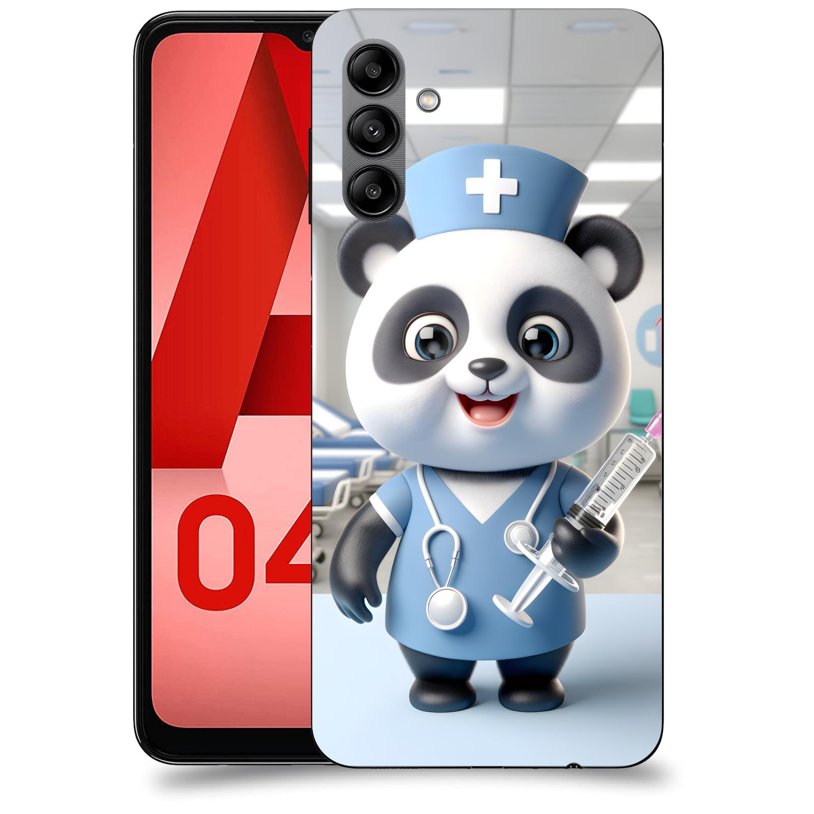 ACOVER Kryt na mobil Samsung Galaxy A04s - Panda doktor 2