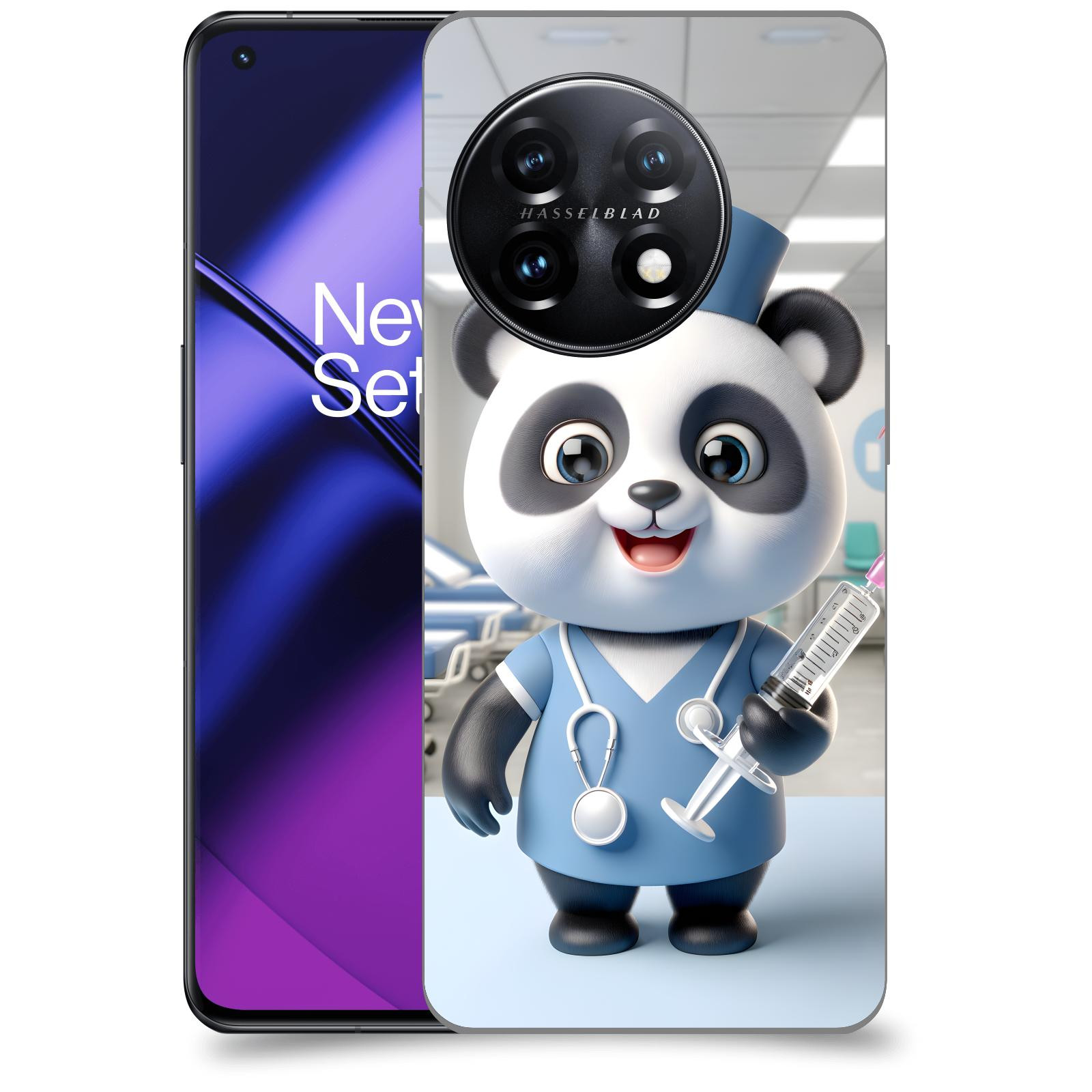 ACOVER Kryt na mobil OnePlus 11 5G - Panda doktor 2