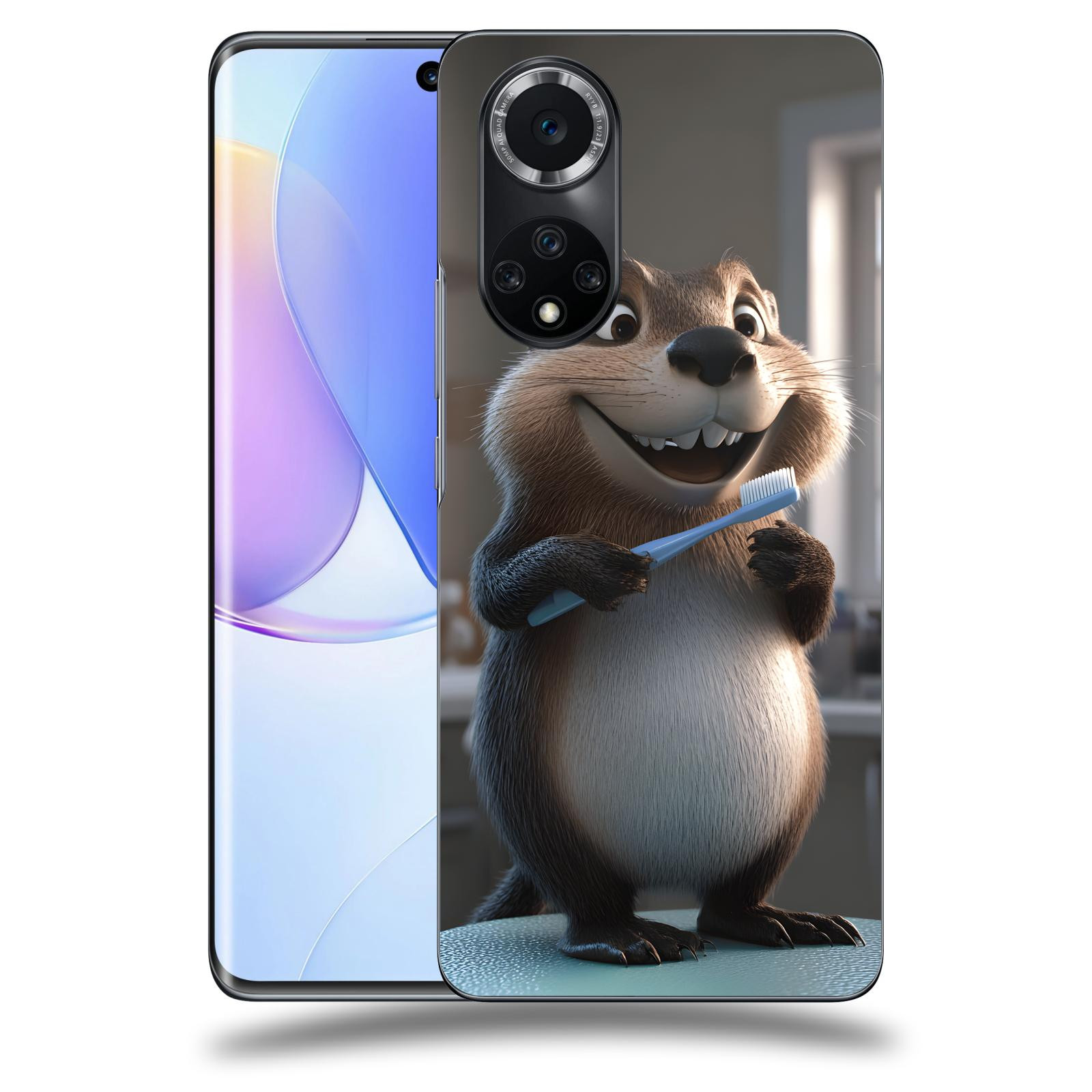 ACOVER Kryt na mobil Huawei Nova 9 - Bobr zubař