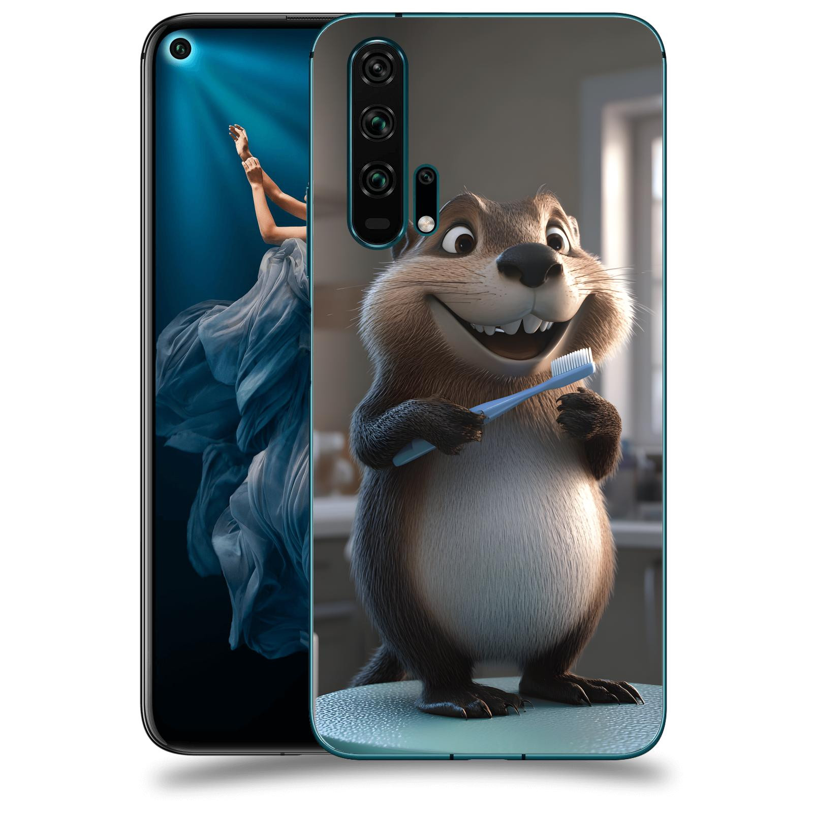 ACOVER Kryt na mobil Honor 20 Pro - Bobr zubař